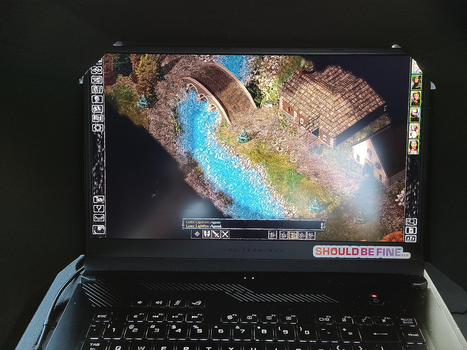 4-in-1 Laptop Screen Shade - Original Lux Hood - Sun, Privacy, Heat & Contrast Protection, Freestanding with Pocket, Fits 15-16