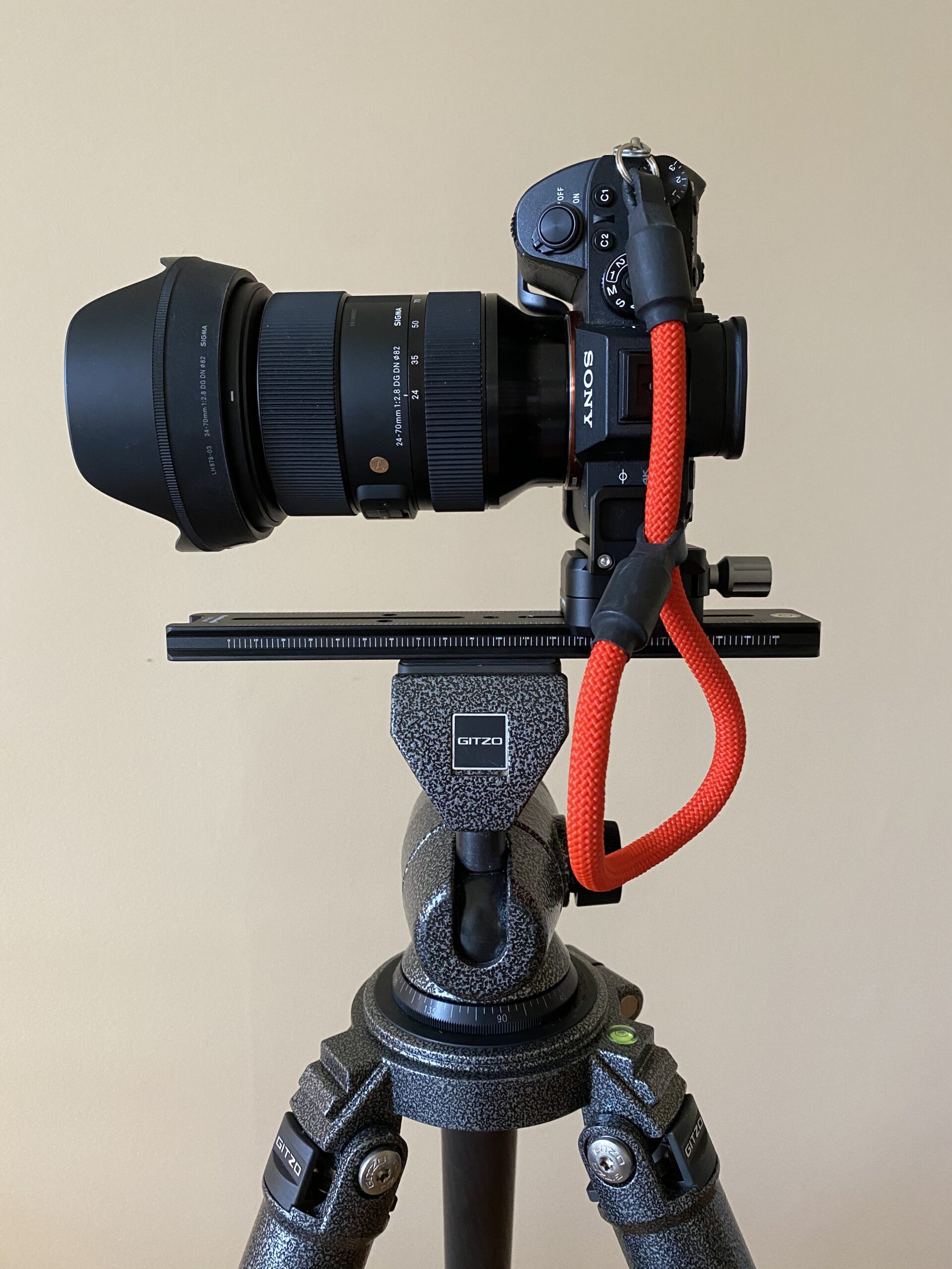 Koolehaoda 240mm Rail Nodal Slide Quick Release Plate Clamp Camera Tripod Bracket Mount Compatible with Arca Swiss, Angle Adjustable for Camera Tripod Ball Head (LCB-24R) customer photo 1