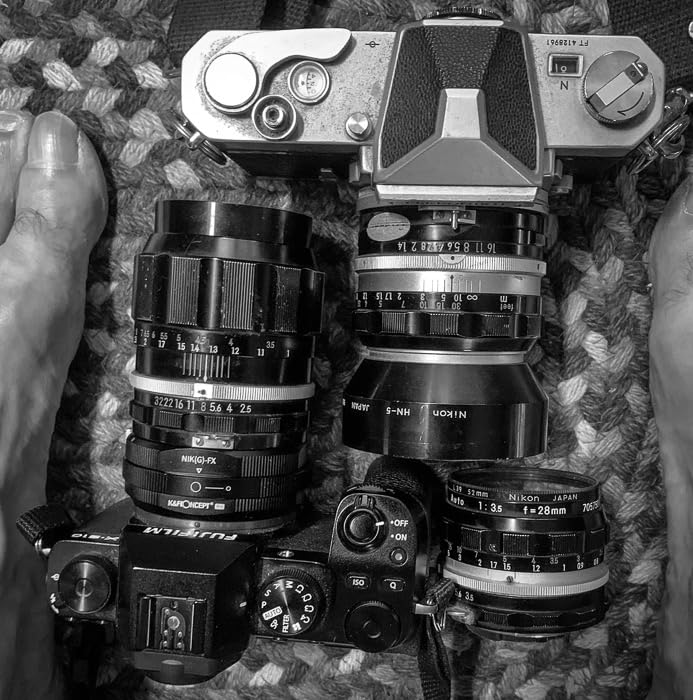 K&F Concept Lens Mount Adapter Compatible with Nikon G/F/AI/AIS/D/AF-S Mount Lens to Fujifilm Fuji X-Series X FX Mount Cameras customer photo 1