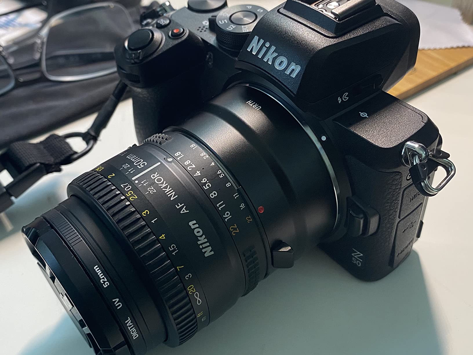 Urth Lens Mount Adapter: Compatible with Canon FD Lens to Nikon Z Camera Body customer photo 1