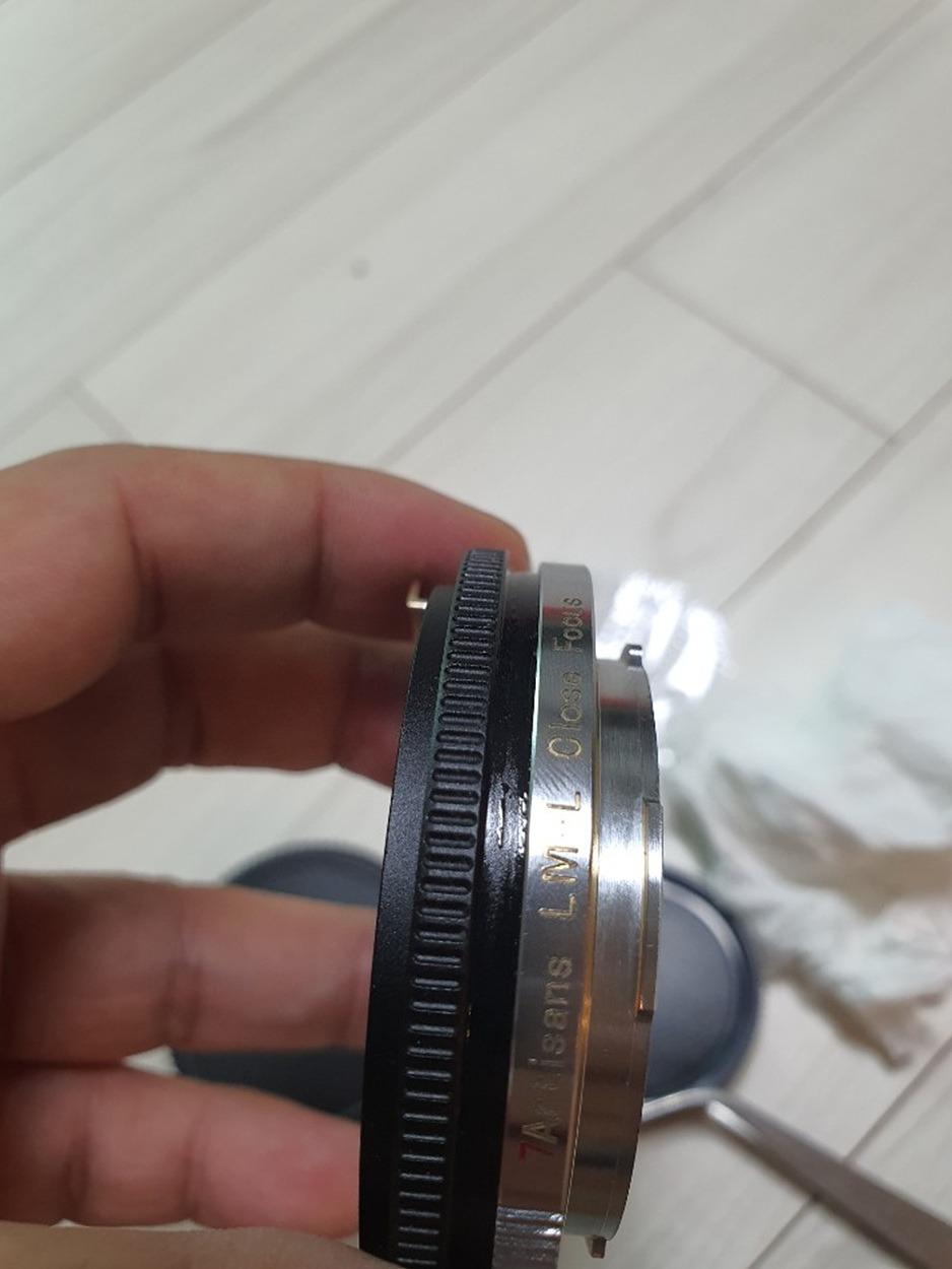 7Artisans LM-E Close Focus Adapter Ring for Leica M to Sony E Lens Mount Adapter with Macro Helicoid customer photo 1