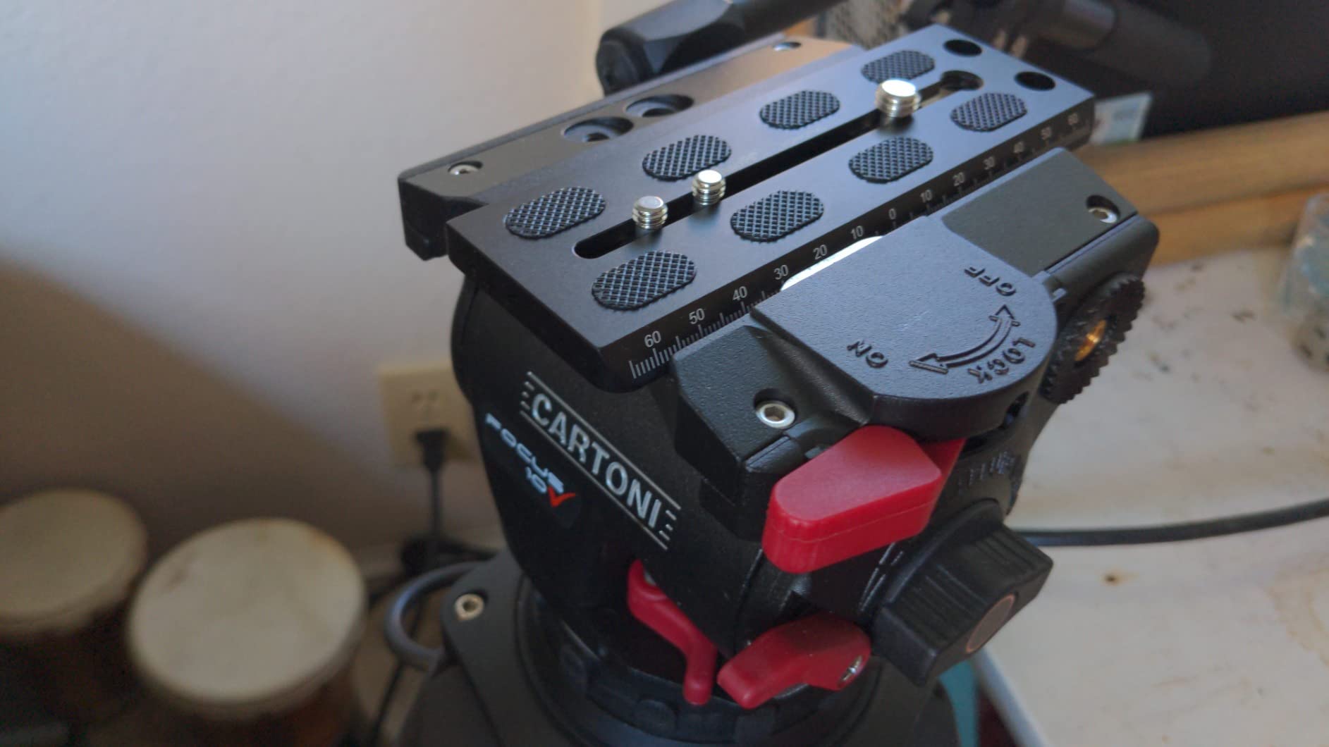 140mm Camera Quick Release Plate specifically Designed for CARTONI Focus 8S, Focus HD, e-Focus, Lambda 10, Spinhead Tripod Fluid Video Head customer photo 1