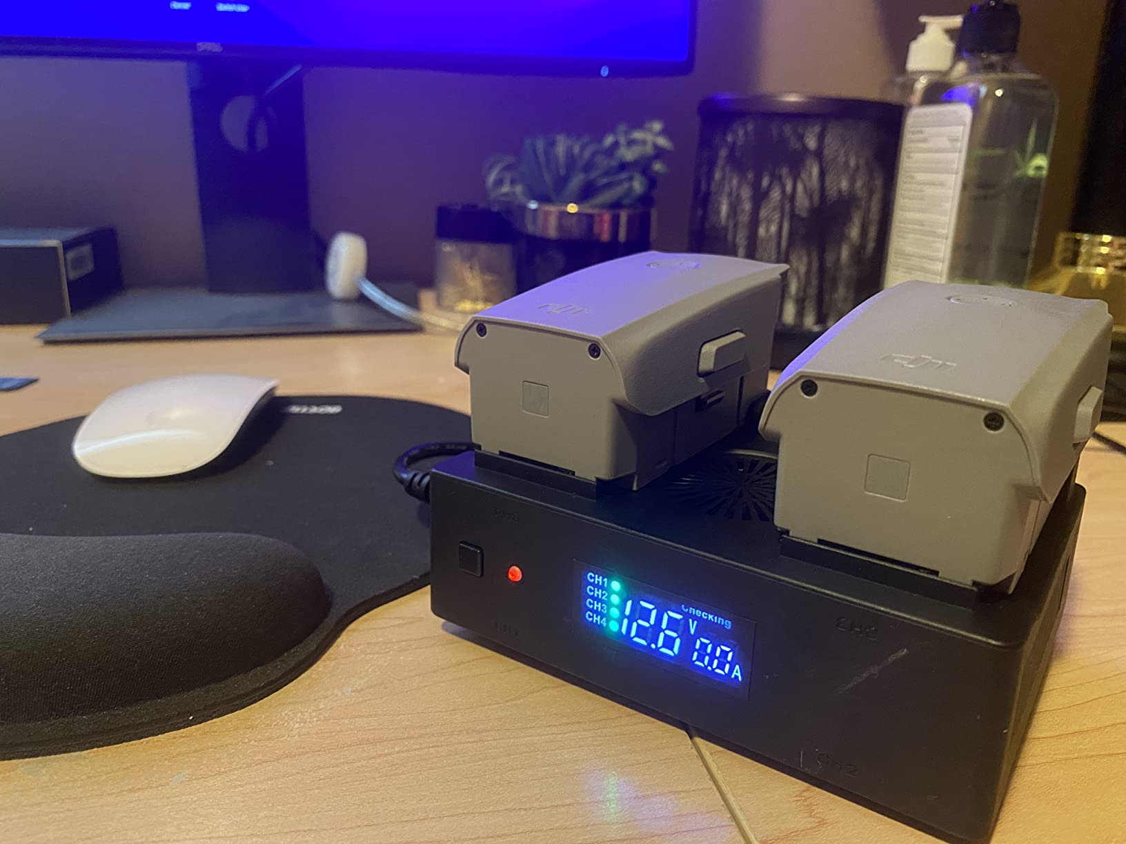 Hanatora Air 2S, Mavic Air 2 Wall & Car Charger - 5 in 1 Rapid Multi Parallel Charging Hub customer photo 1
