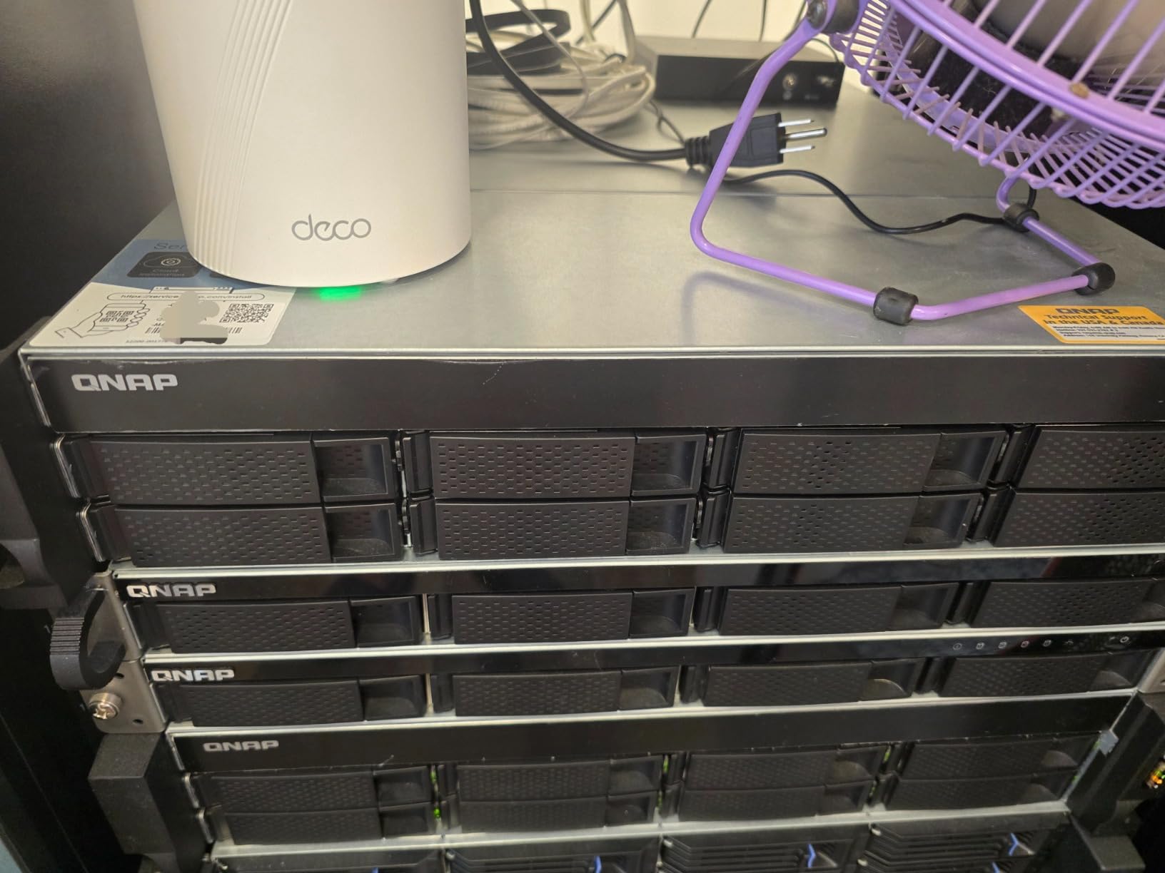TS-832PXU-RP-4G 8 Bay High-Speed SMB Rackmount NAS with Two 10GbE and 2.5GbE Ports, Redundant PSU customer photo 1