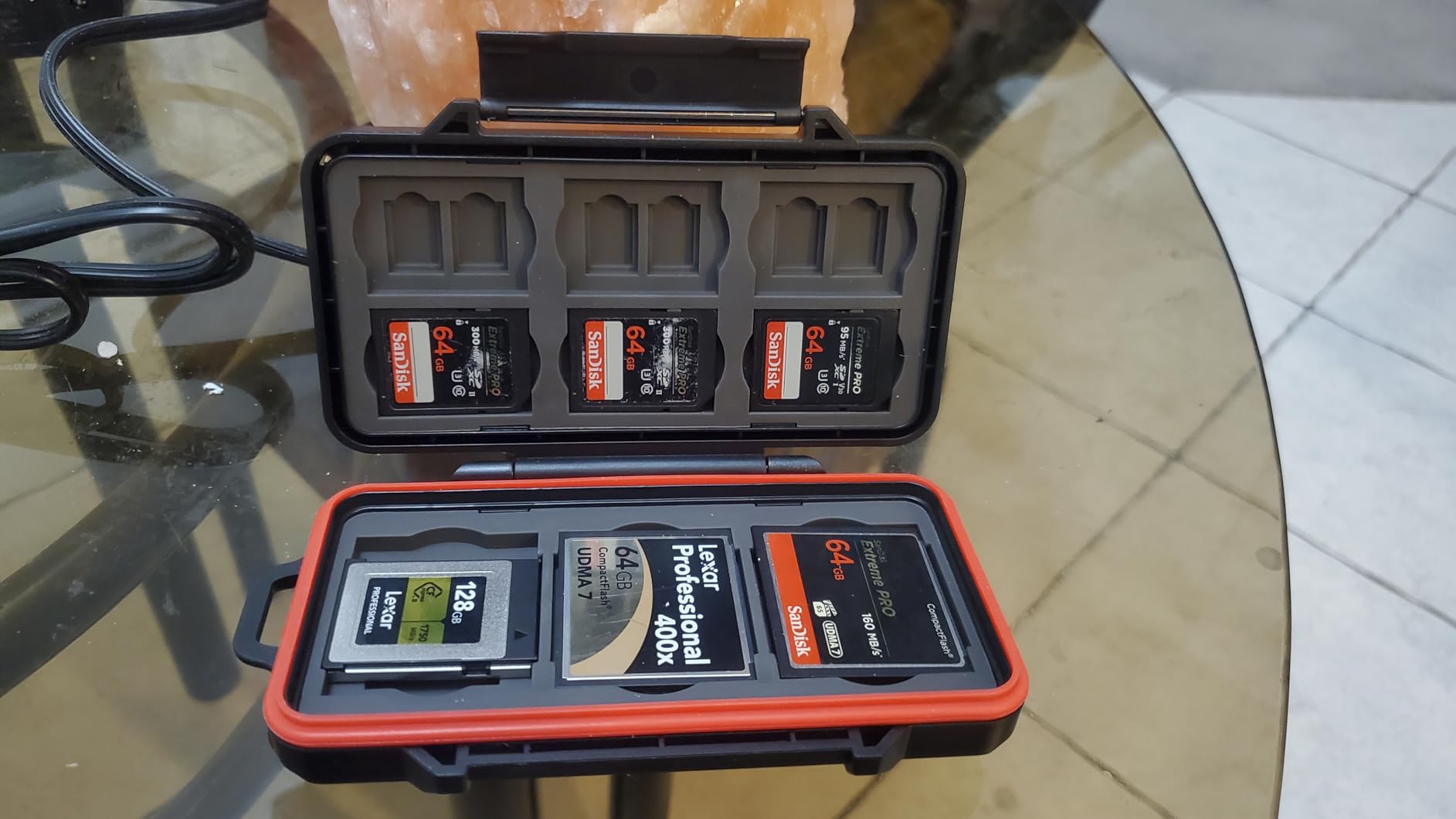 PROfezzion 48 Slots Weatherproof Memory Card Carrying Case Holder for CFexpress Type B, XQD, CF, Cfast, CompactFlash, CF Express Type-B, SD & MicroSD Cards customer photo 1