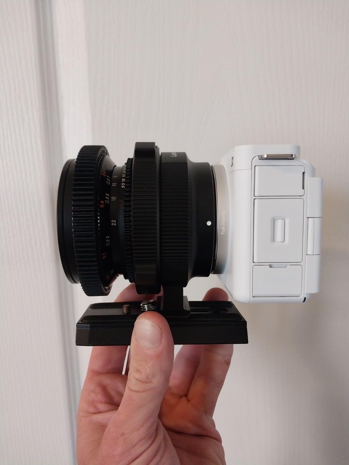 PL Lens Mount Adapter, PL to Sony E/NEX Mount Cameras A7S3/FS7/5/FX9/A7R4/R3/a Series/Nex Series (PL-E/PL-NEX Black) Cine Lens Converter customer photo 2