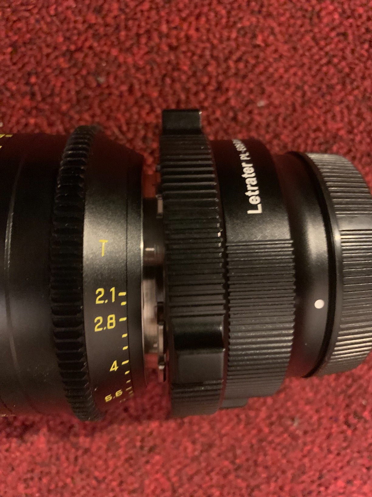 PL-EOS R Lens Mount Adapter for PL Lens Convert to Canon RF Cameras, e.g. EOS R, RF, R5, R6, C70, Komodo Cameras customer photo 2