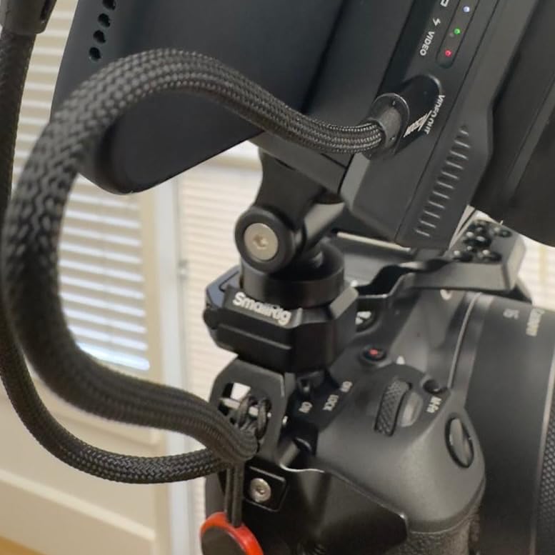 SmallRig Universal Cold Shoe Mount, Multi-Functional Shoe Adapter with Safety Release, for DSLR Camera Rig Microphone LED Light - 2797 customer photo 2