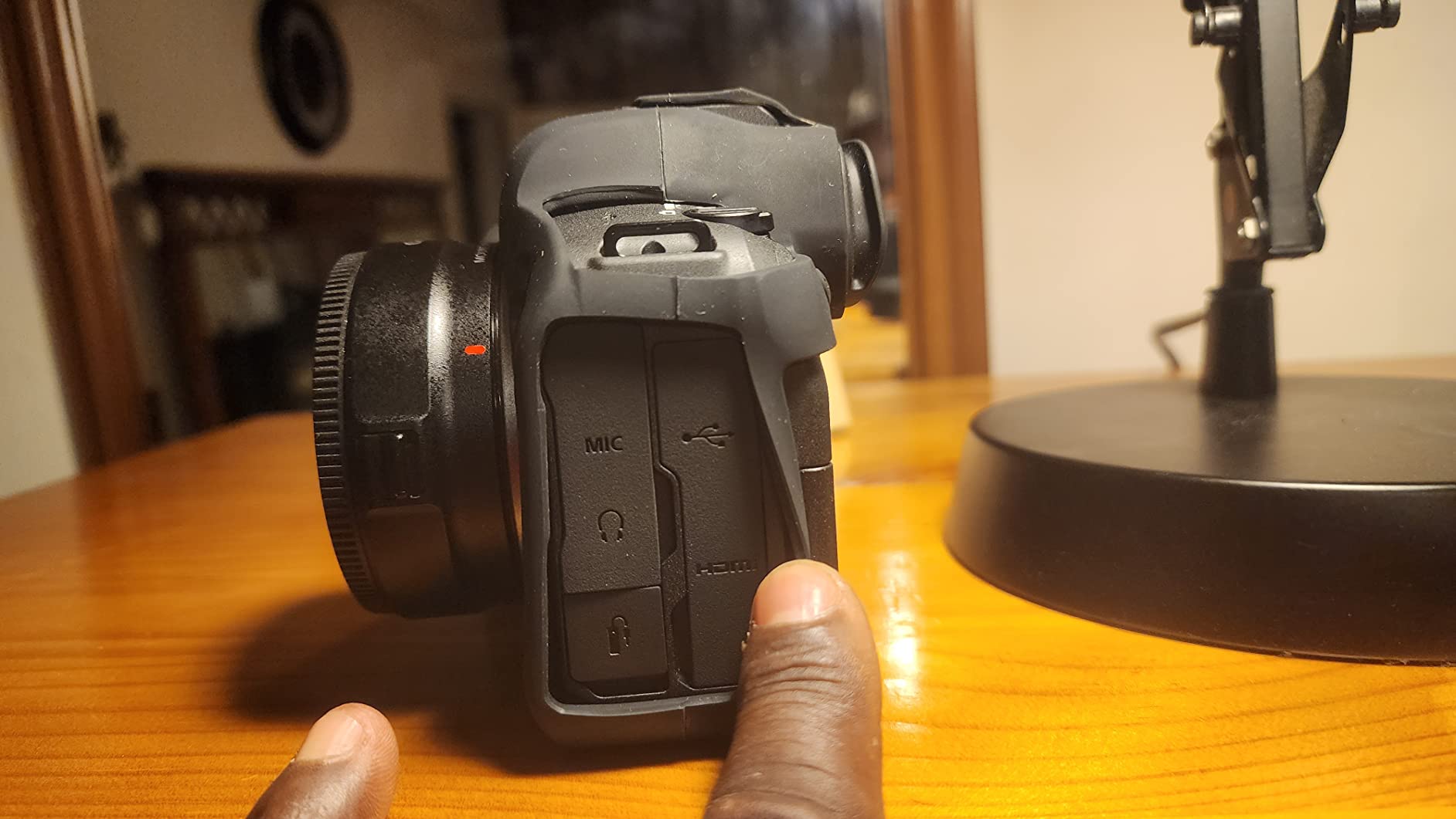 easyCover Silicone Camera Case for Canon R5 / R6 / R6 Mark II / R6 Mark III customer photo 2