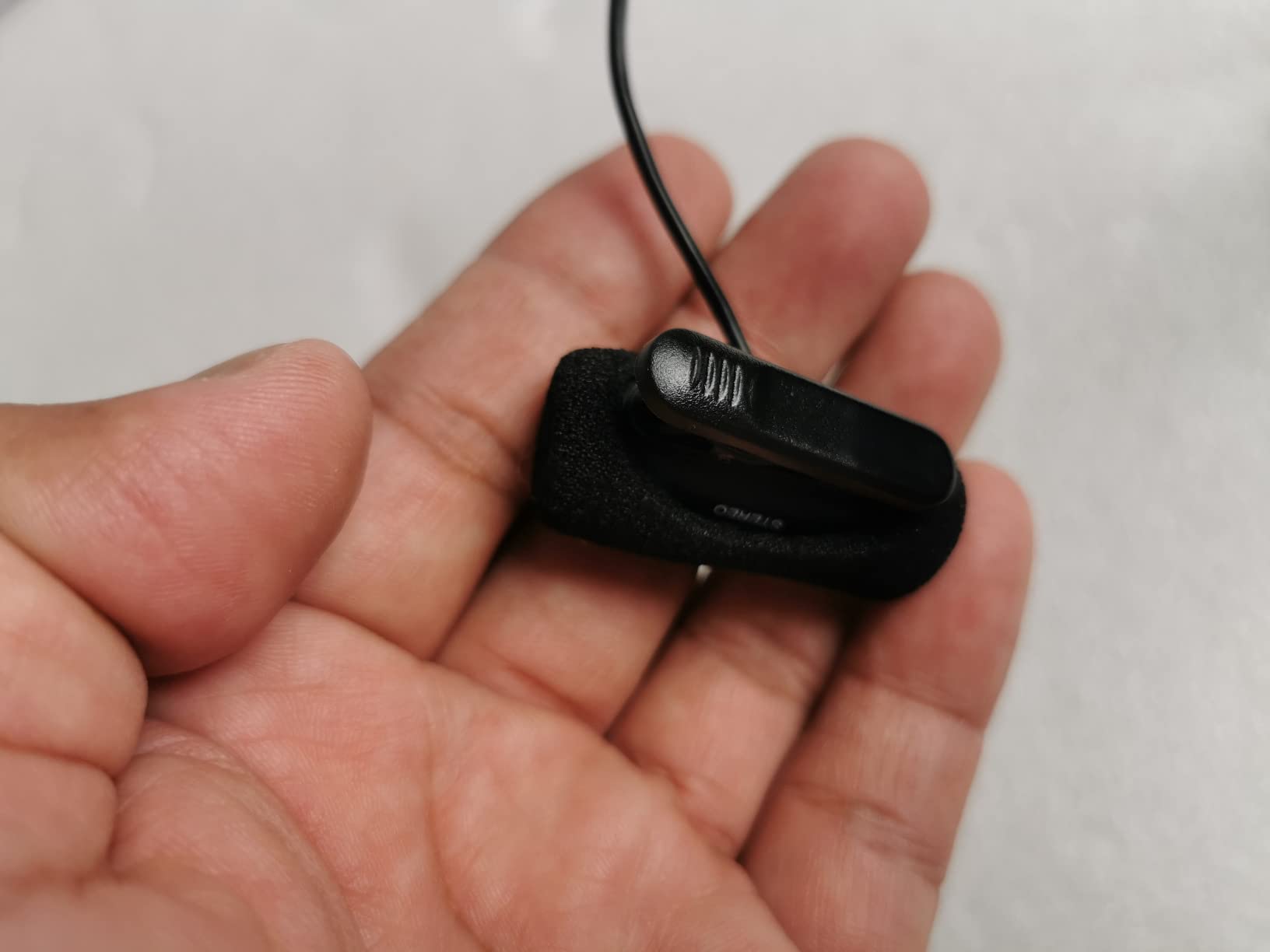 Sony Compact Stereo Lavalier Microphone ECMLV1,Black, Small customer photo 2