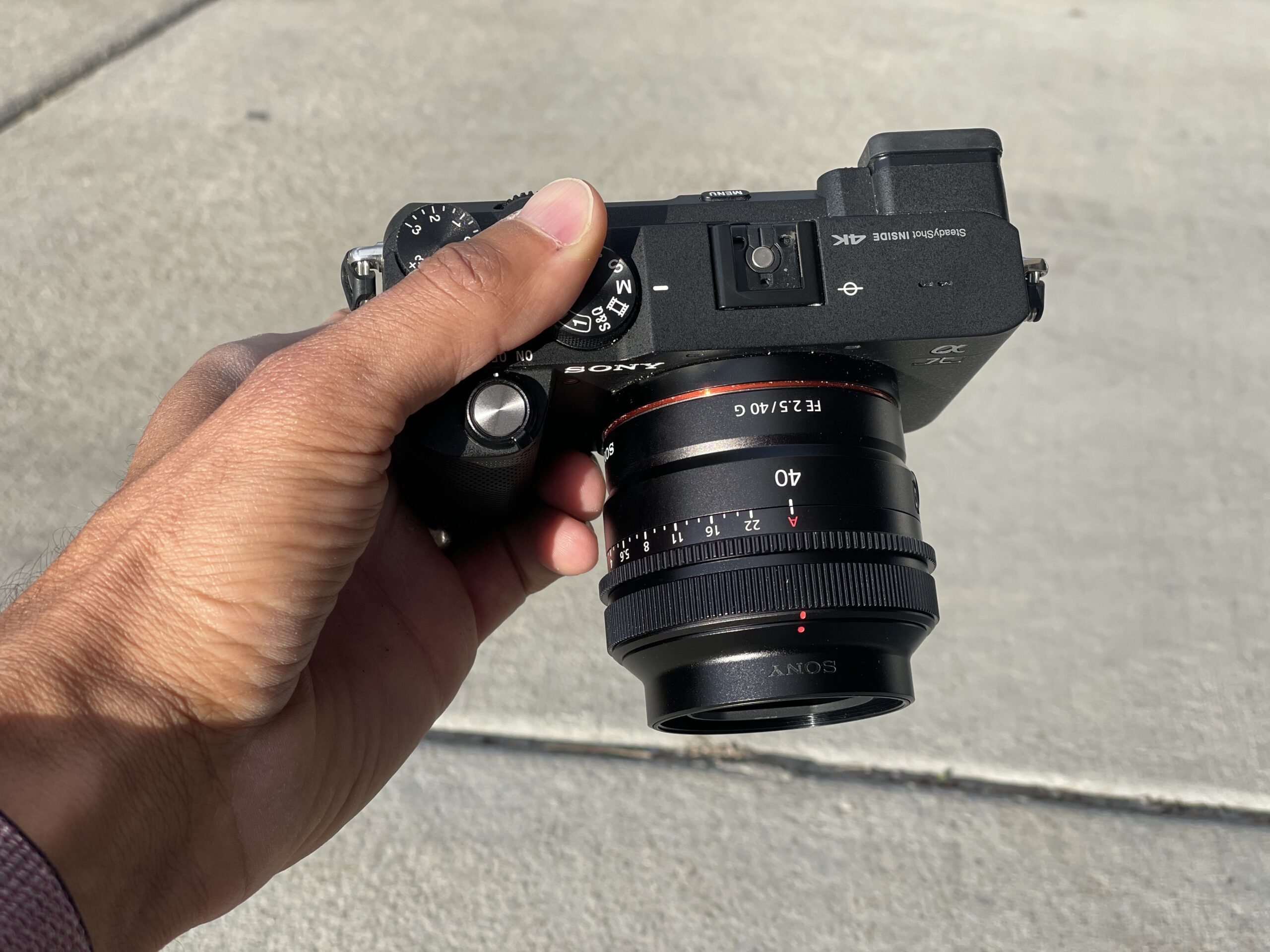Sony FE 40mm f/2.5 G Lens for E-Mount customer photo 1