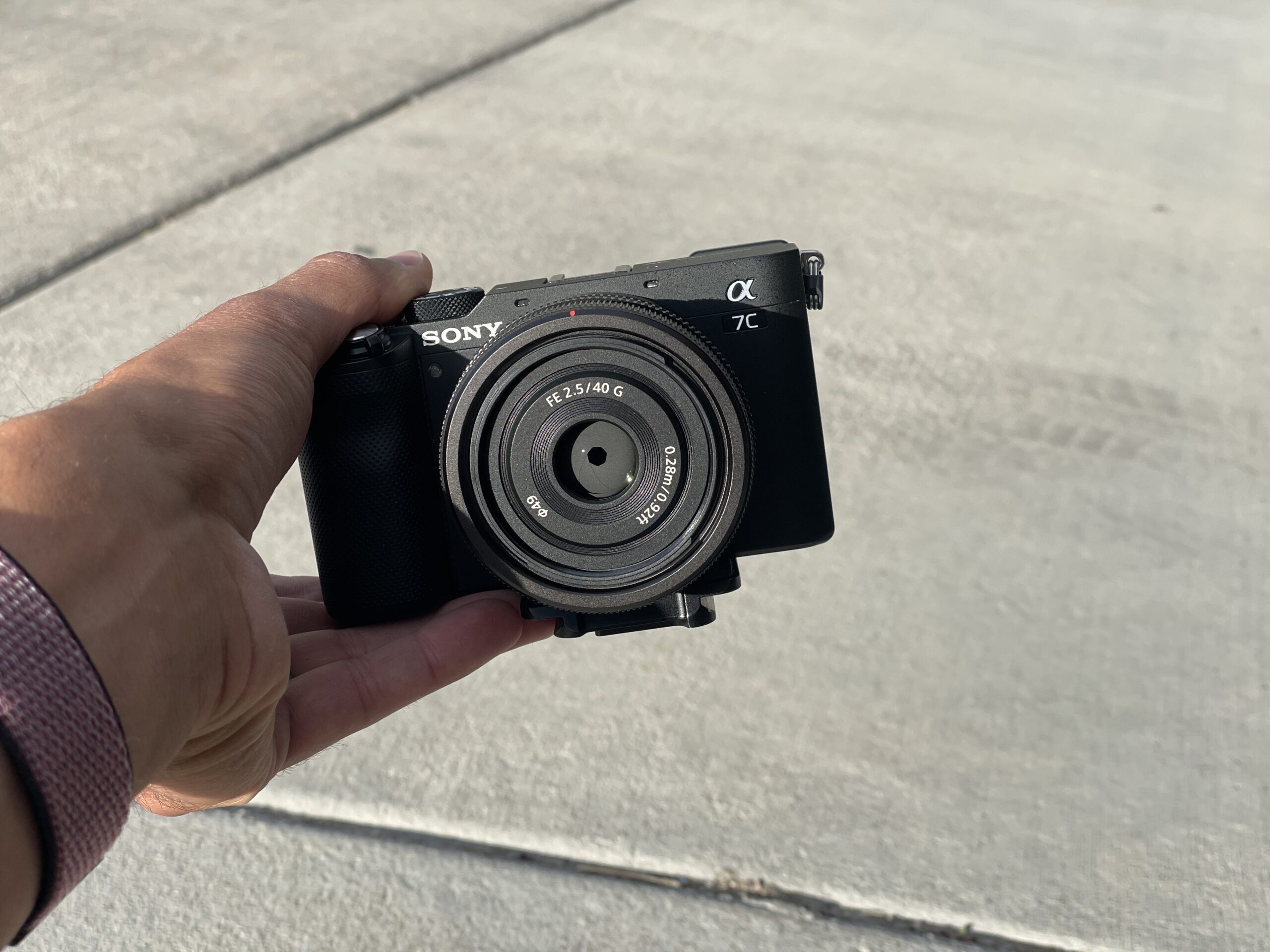 Sony FE 40mm f/2.5 G Lens for E-Mount customer photo 2