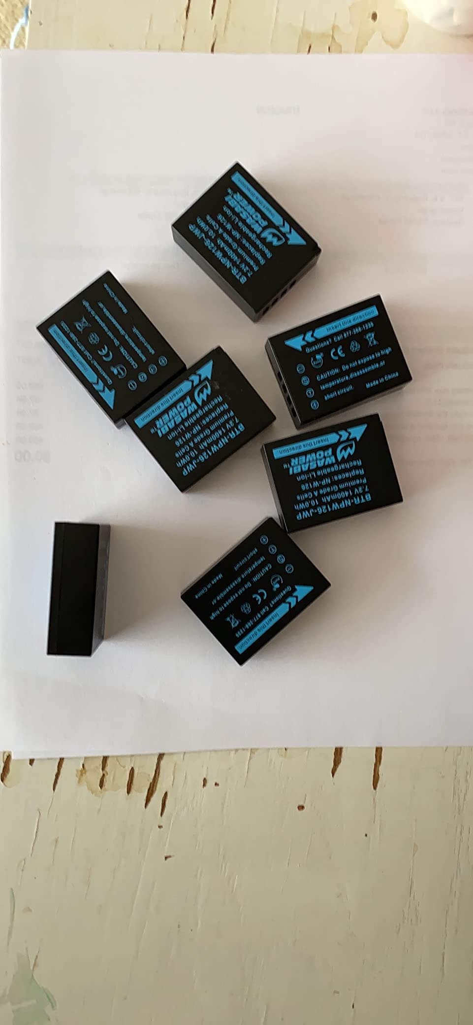 Wasabi Power Battery (4-Pack) for Fujifilm NP-W126, X100V, X100VI, X-S10, X-E4, X-Pro3, X-T30 II customer photo 1