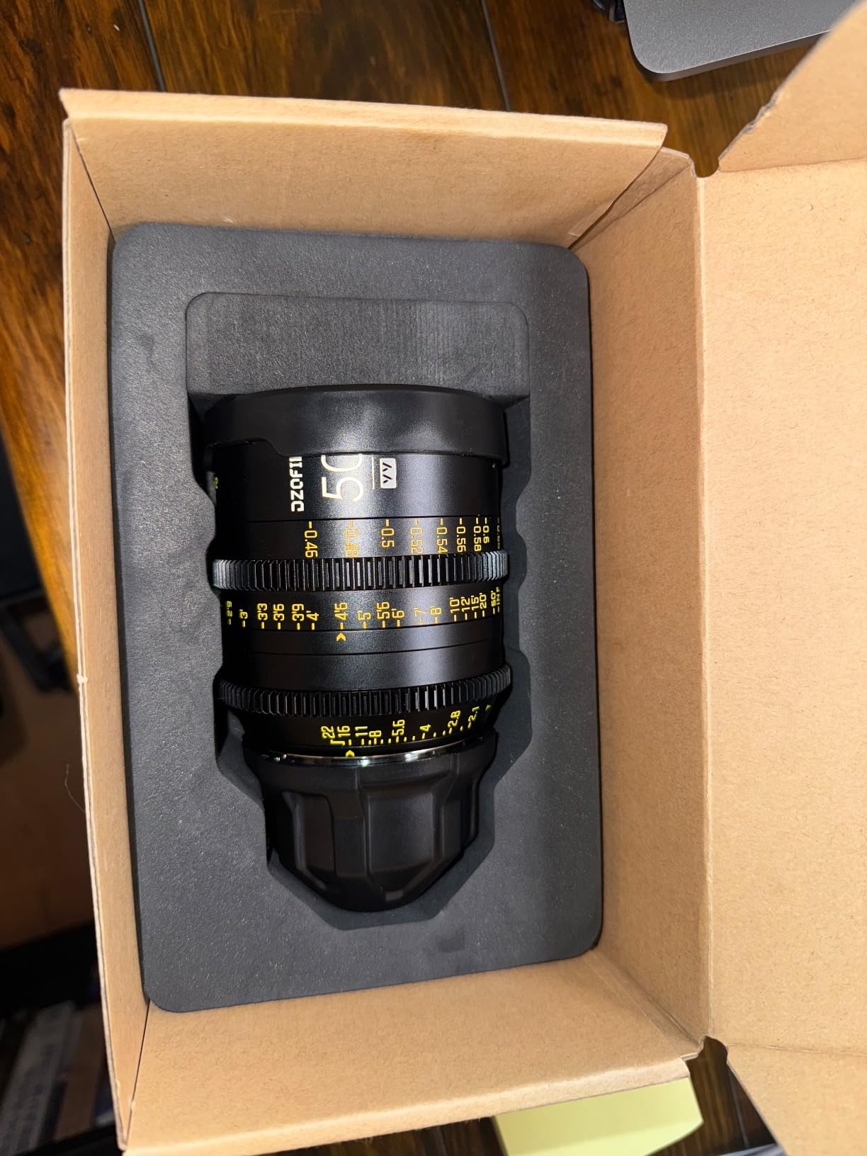 DZOFILM Vespid Prime 50mm T2.1 Cinema Lens for PL Mount customer photo 1