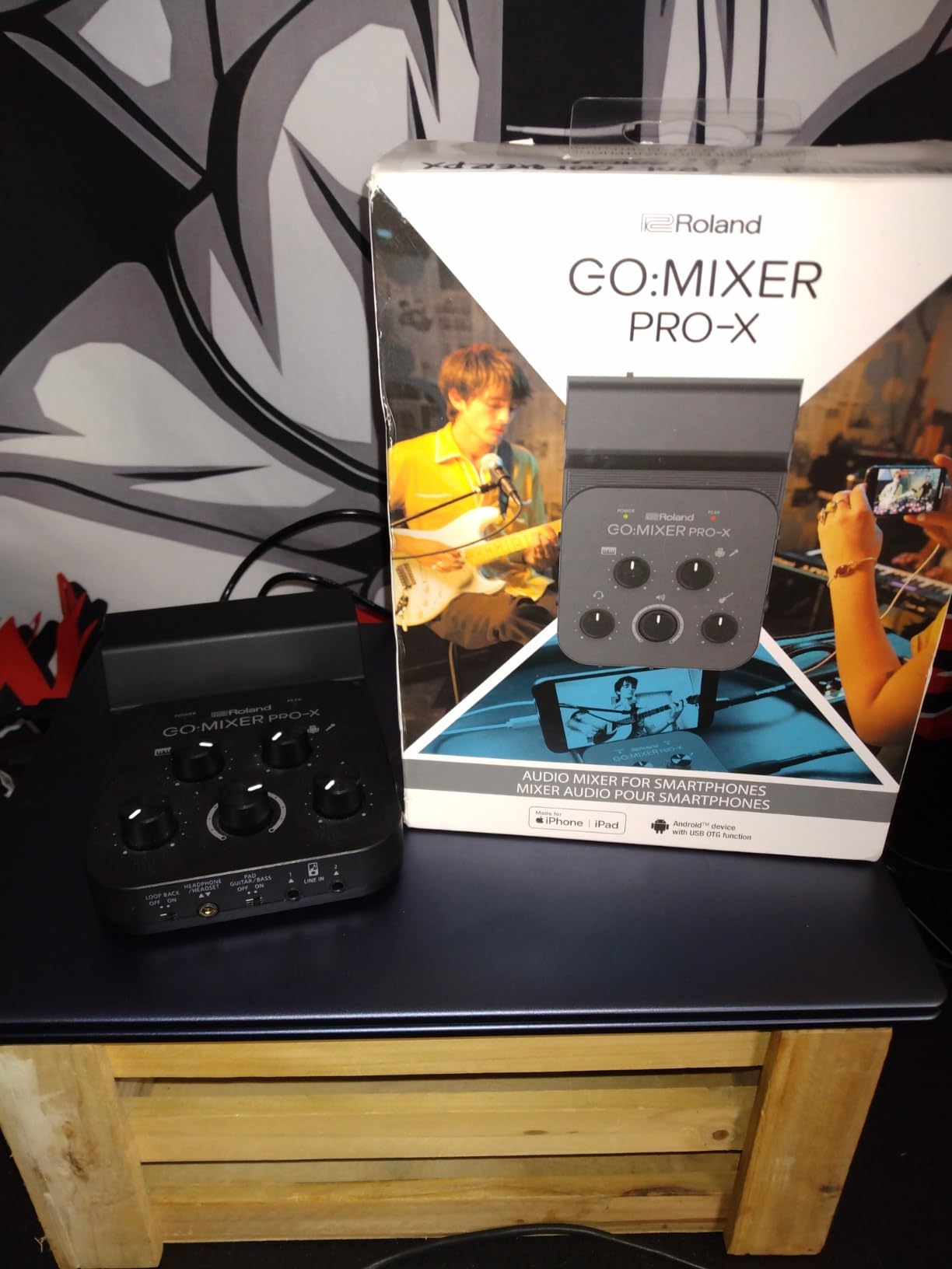 Roland GO:MIXER PRO-X Audio Mixer for Smartphones | Connect and Mix up to 7 Audio Sources customer photo 1