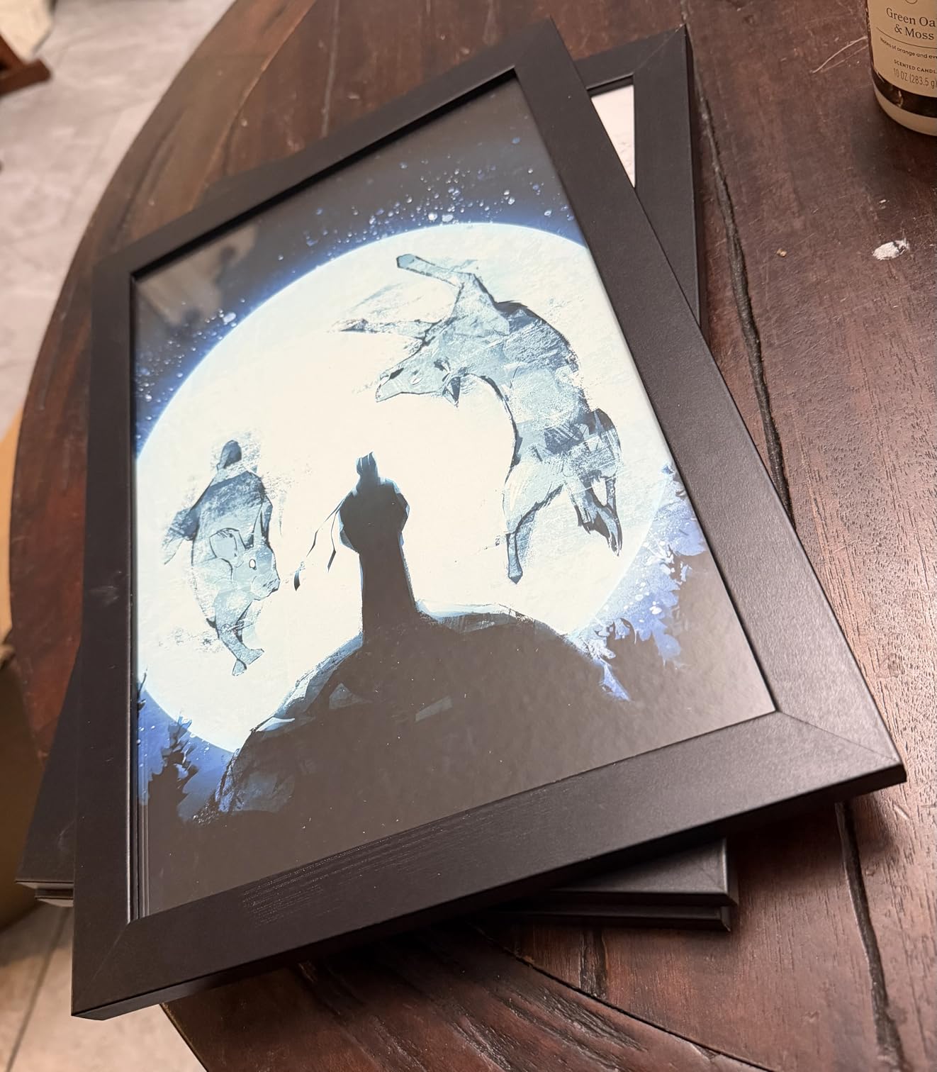 Americanflat 8x10 Picture Frame with Shatter-Resistant Glass - Signature Collection - Gallery-Style Frames Made of Engineered Wood - Photo Frame for Tabletop and Wall Display - Black customer photo 1
