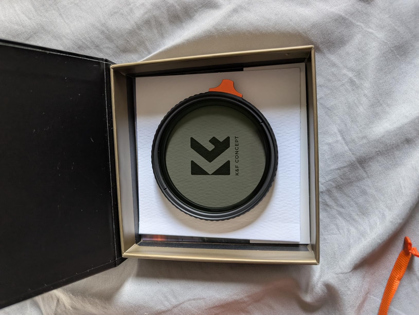 K&F CONCEPT 82mm Putter Variable ND Filter ND2-ND400 (1-9 Stops) 28 Multi-Layer Coatings Import AGC Glass customer photo 2