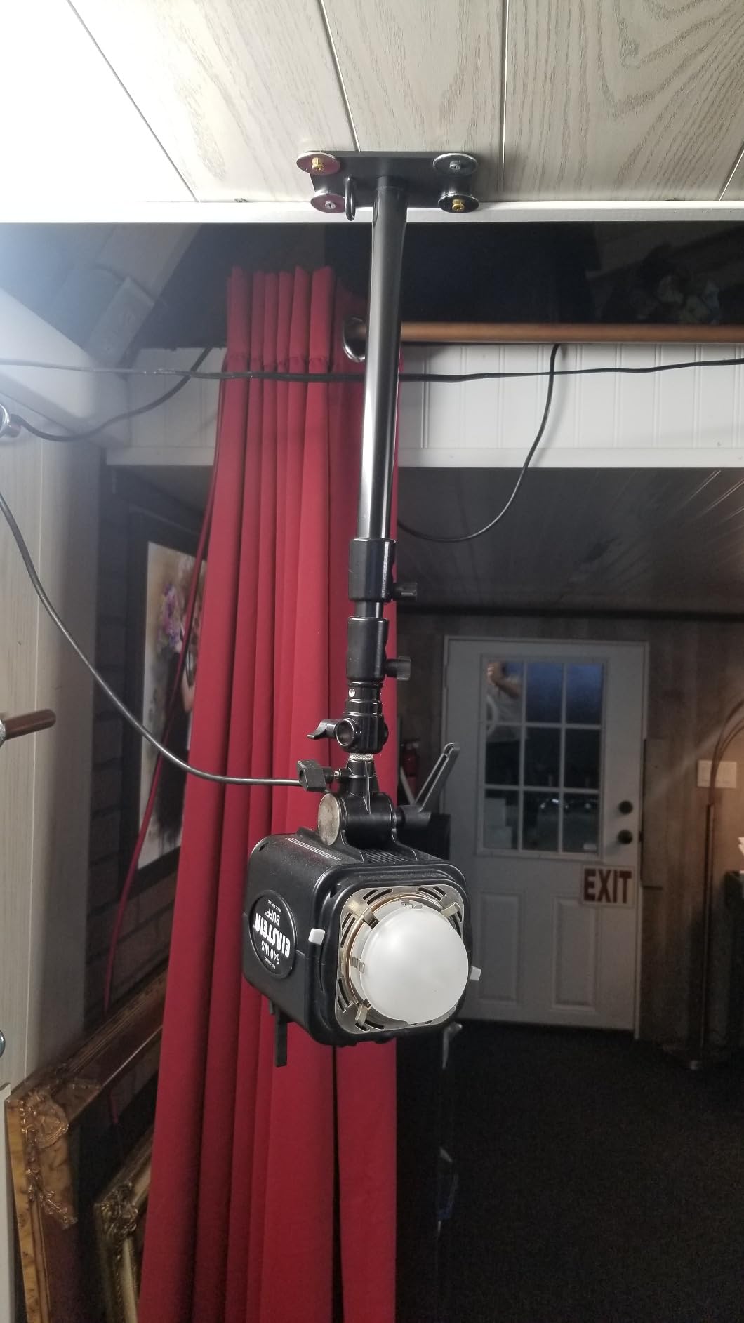 Selens Camera Wall Mount Ring Light Boom Arm, Overhead Light Mounting for Photo Studio Video Ring Light, Strobe Light, Flash, Softbox, Reflector, Max Length 39