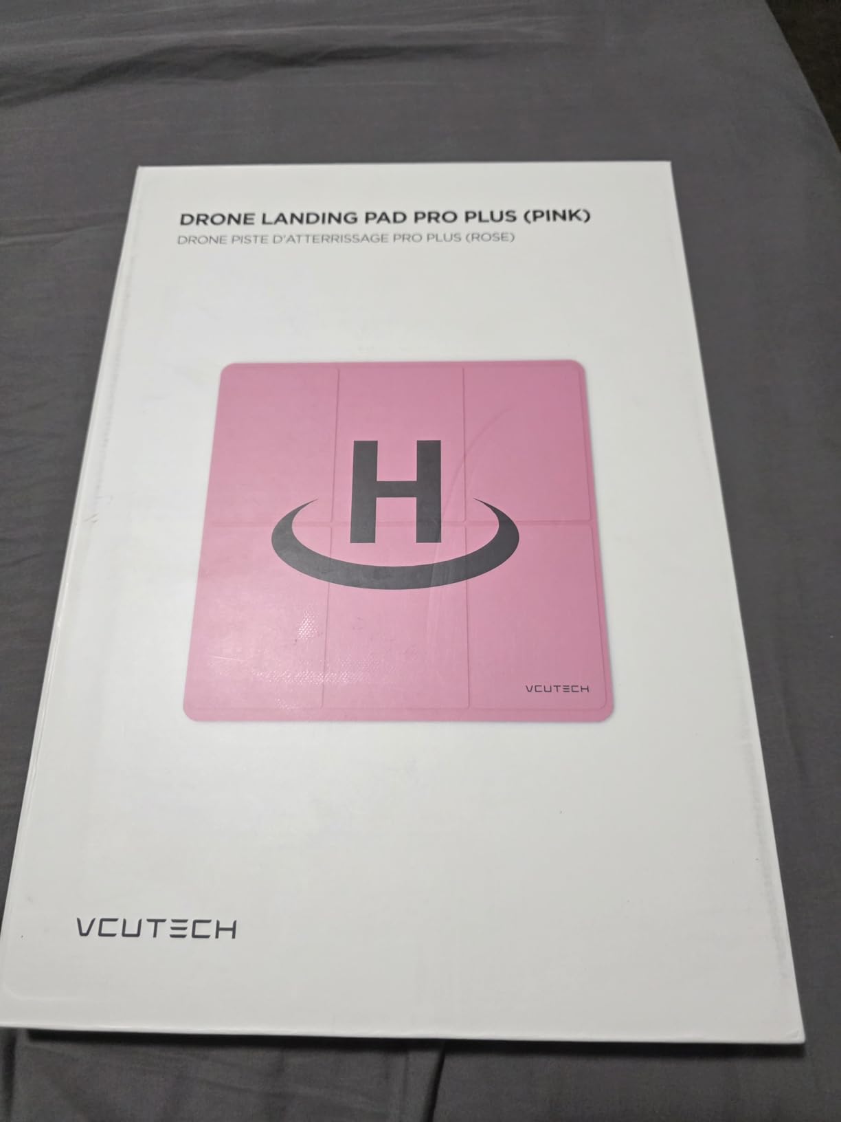 VCUTECH Drone Landing Pad - Weighted 25 inch(65cm) for DJI Mini 3 Pro, Mavic 3, Mavic Air 2/2S, DJI Mini 2, FPV Drone, Avata Fly More Kit Accessories customer photo 2