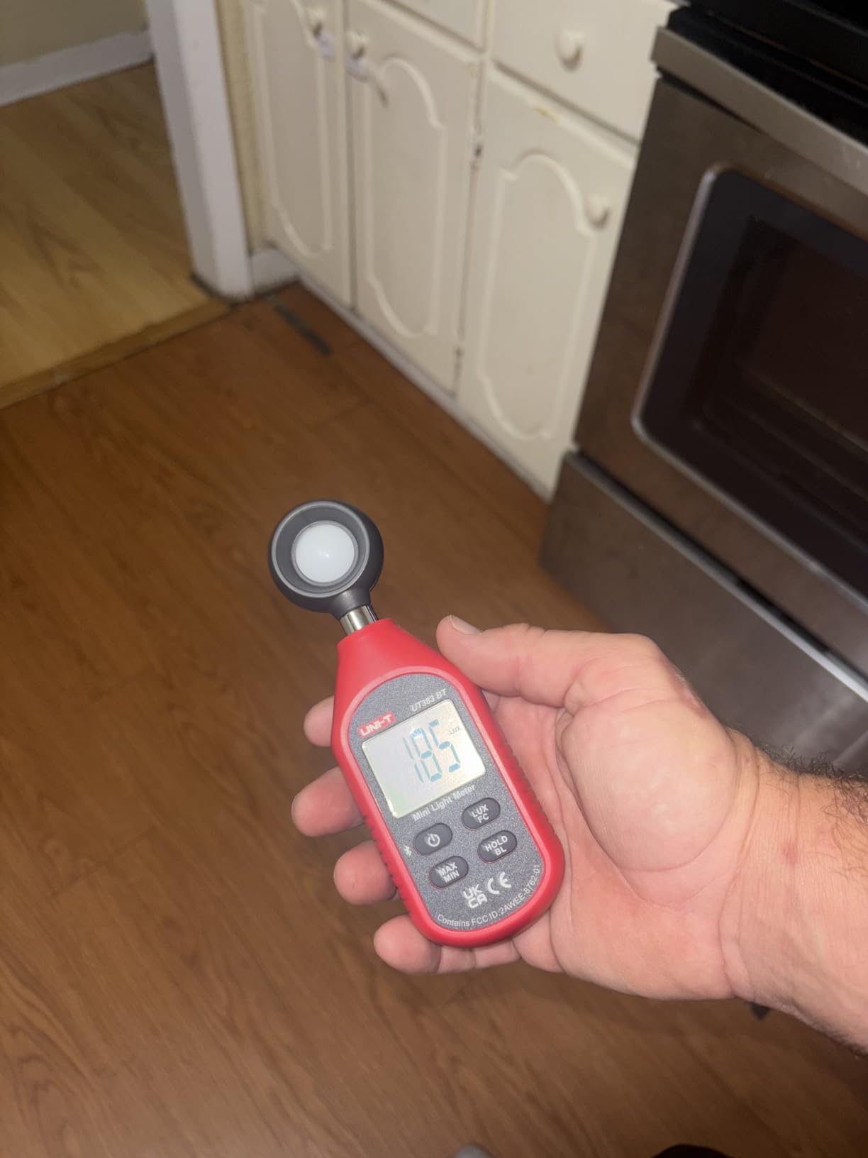 UNI-T Light Meter UT383BT Lux Meter with Bluetooth customer photo 2
