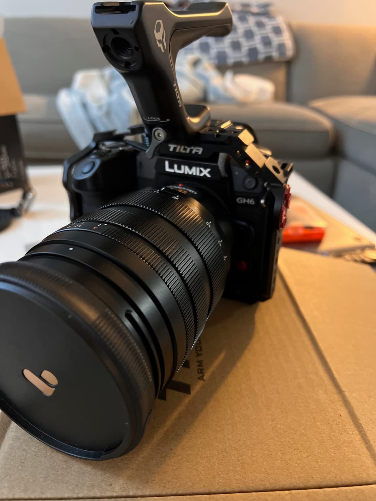 Tilta Camera Cage Compatible with Panasonic GH7/GH6 Basic Kit - Black | TA-T15-A-B customer photo 2