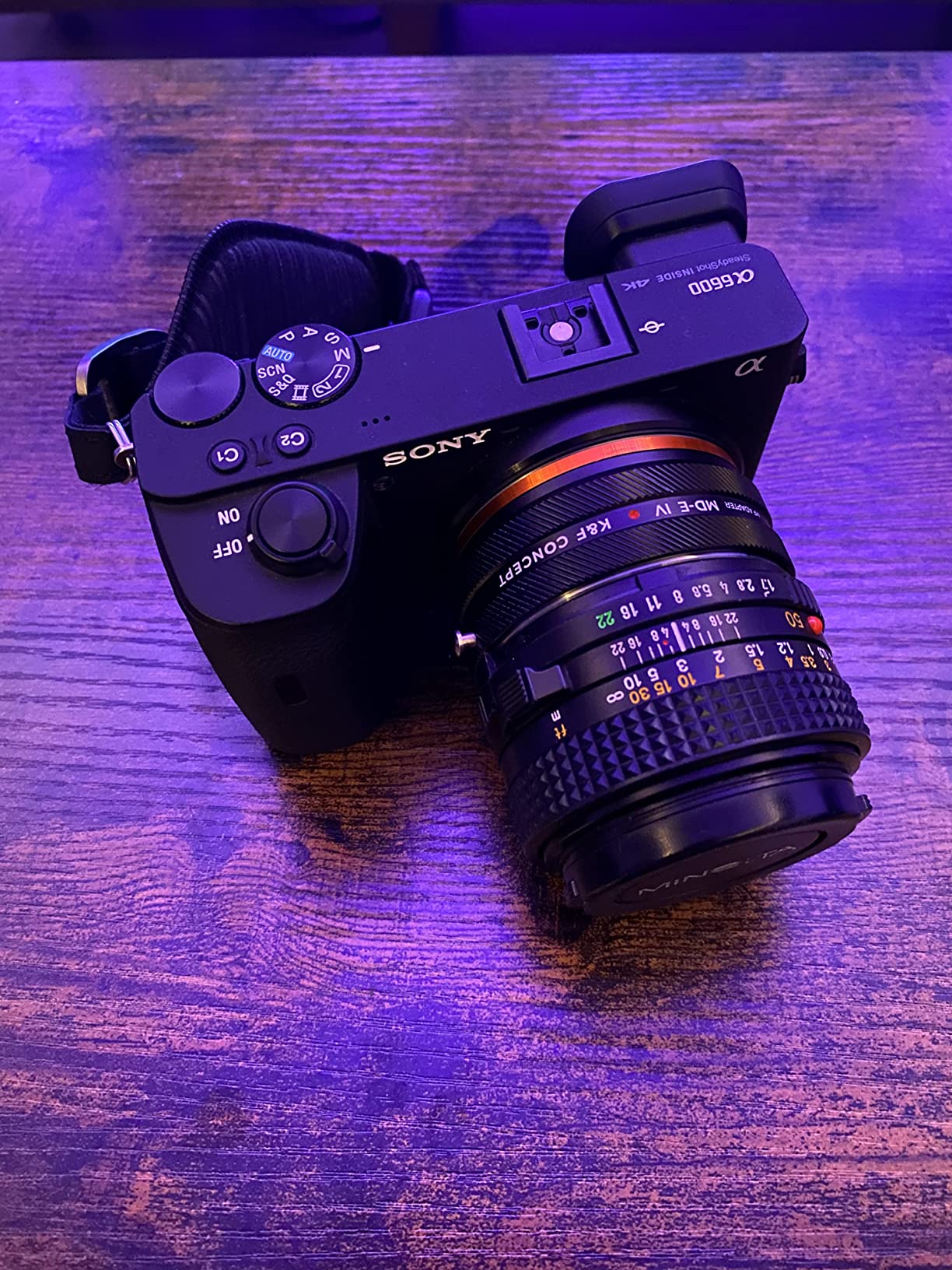 K&F Concept Lens Mount Adapter MD-NEX IV Manual Focus Compatible with Minolta Rokkor (SR/MD/MC) Lens and Sony E Mount Camera Body customer photo 1