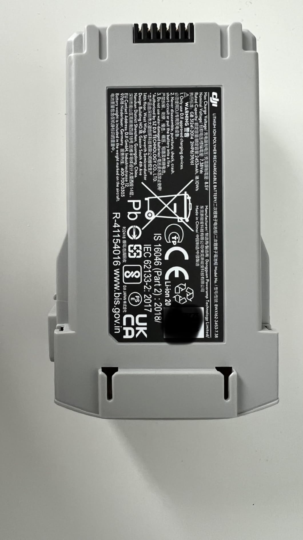 DJI Mini 3 Series Intelligent Flight Battery (Mini 4 Pro Compatible) customer photo 2