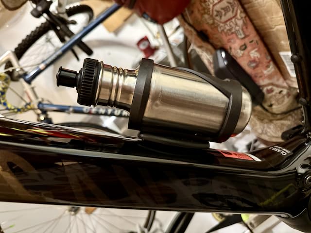 Elevation Lab AirTag Bike Security Mount - TagVault - The Waterproof AirTag Bike Holder | Hidden Under Bottle Cage or Alone | Security Screws with Driver customer photo 1