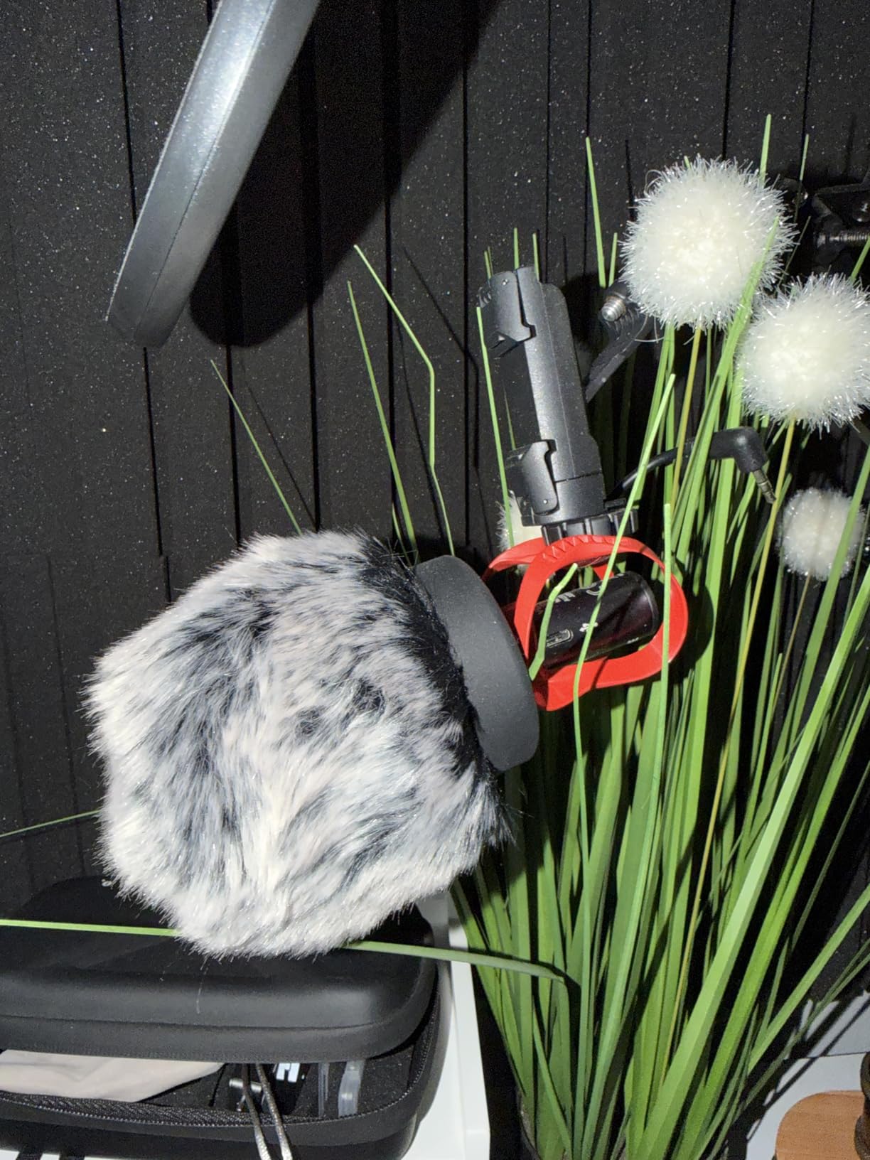 Fur windscreen Wind Shield Compatible for rode VideoMic GO II 2 VMGOII VideoMicro II Microphone windshield dead cat accessories customer photo 1