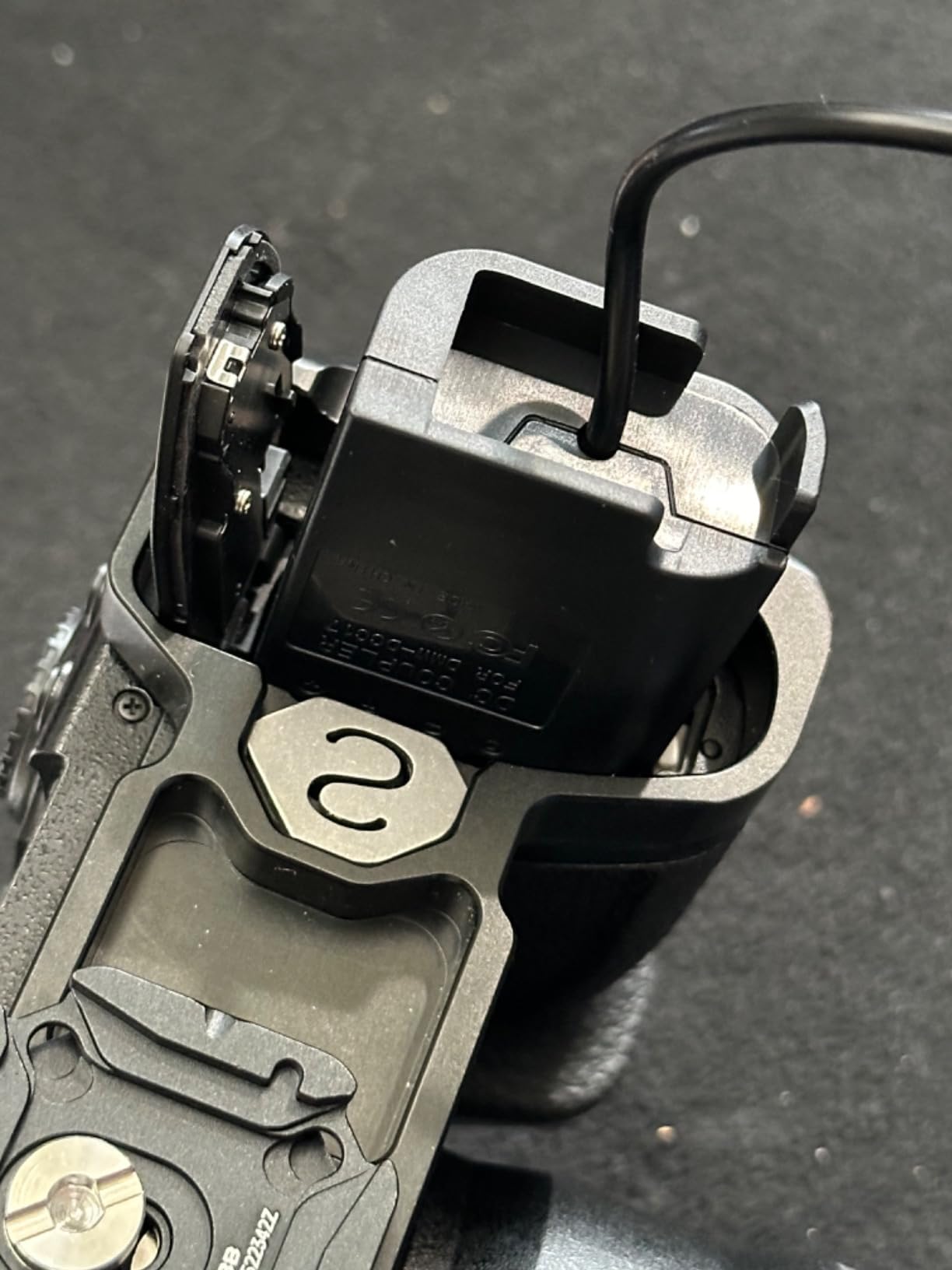 DMW-DCC17 Camera AC Power Adapter - Dummy Battery DC Coupler Kit for Panasonic LUMIX S5, S5K, S5GK, GH6 Cameras, Voltage Display customer photo 2