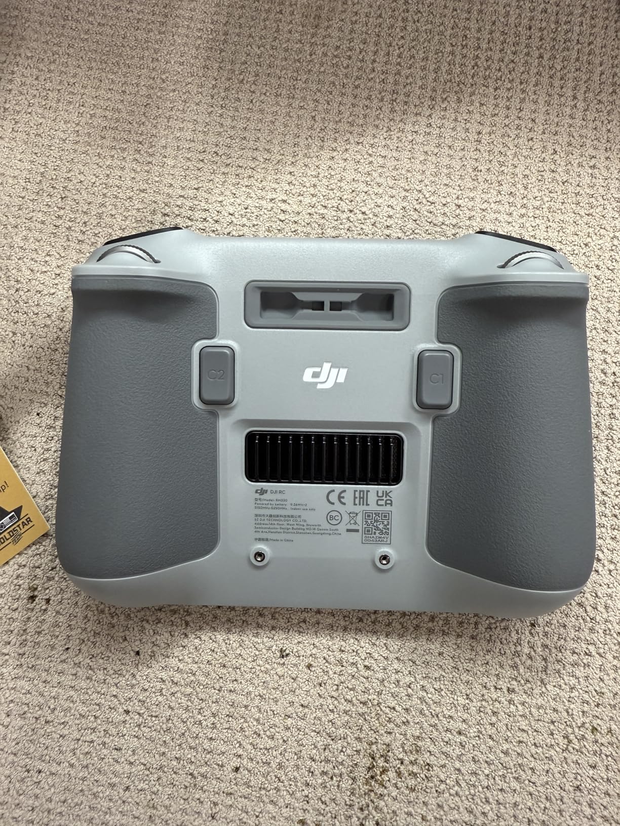 DJI RC, Remote Controller with Lightweight Body, FHD Screen, 4hr Battery, Precision Control Sticks, O3+ Transmission customer photo 2