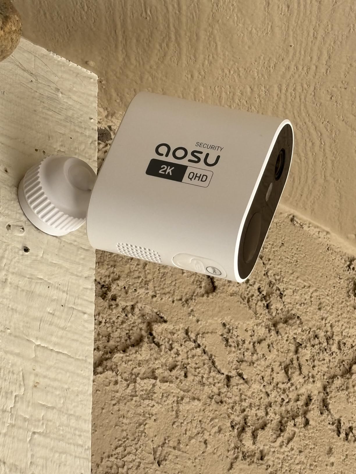 aosu Security Cameras Wireless Outdoor Home System, True 2K HD Night Vision, No Subscription Required, Long Battery Life, 166° Wide View, Spotlight & Siren Alarm, Motion Alert, Support 2.4 & 5GHz WiFi customer photo 1