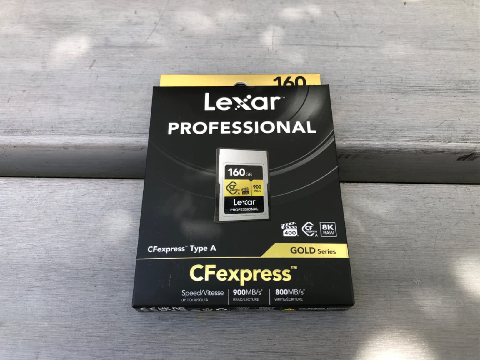 Lexar 160GB Professional CFexpress Type A Gold Series Memory Card, Up to 900MB/s Read, Cinema-Quality 8K Video, Rated VPG 400 (LCAGOLD160G-RNENG) customer photo 3