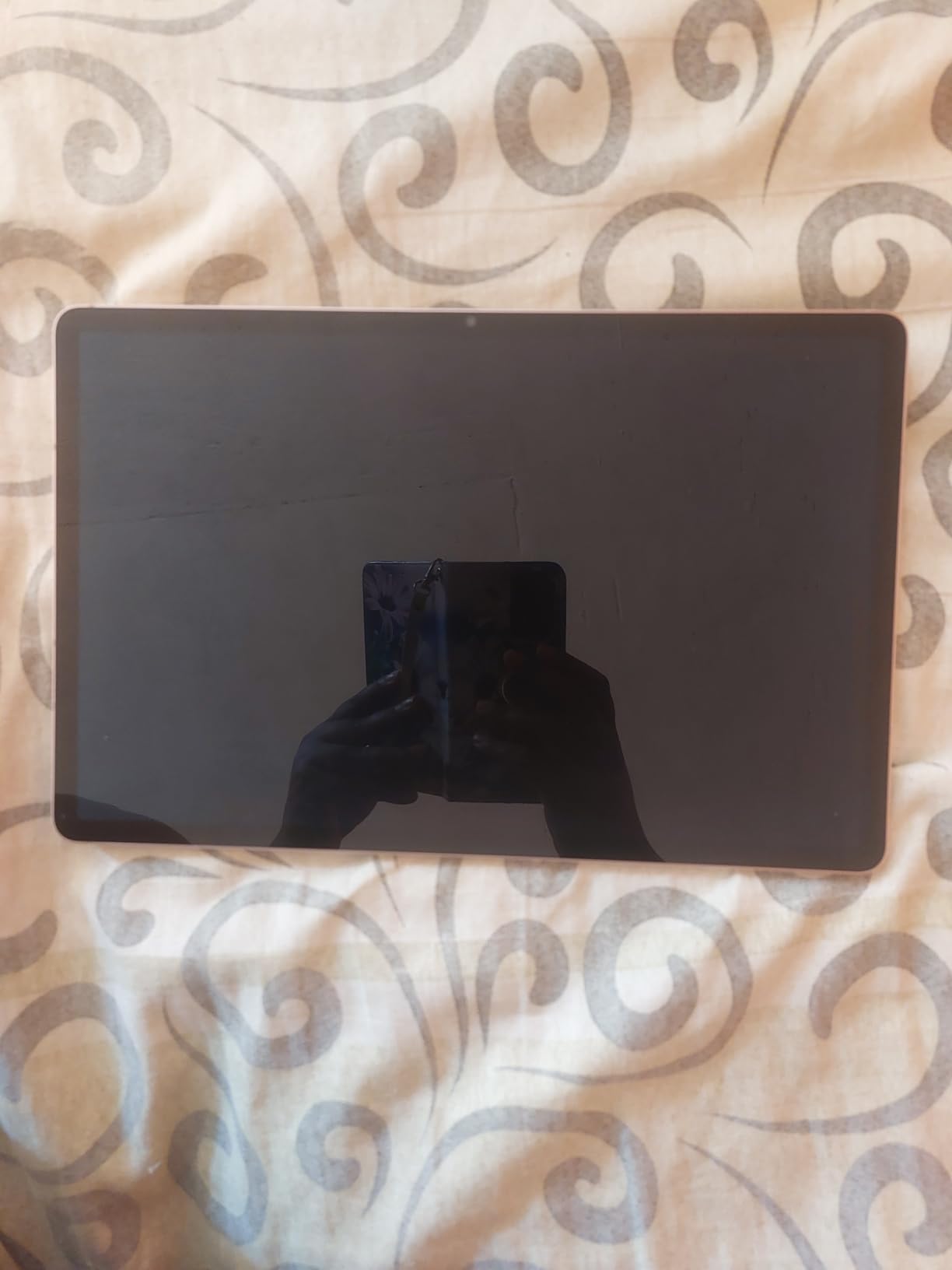 SAMSUNG Samsung Galaxy Tab S8+ Plus w/Low Latency S-Pen (128GB, 8GB) 12.4'' 120Hz AMOLED, Snapdragon 8 (4nm), All Day Battery, Android 12 Wi-Fi Tablet SM-X800 US Model (Graphite) (Renewed) customer photo 1