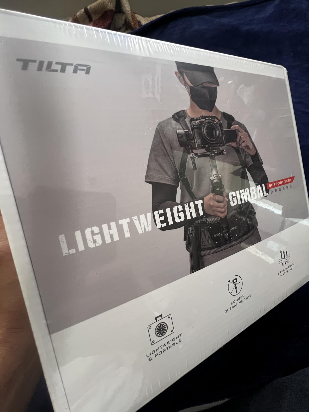 Tilta Lightweight Gimbal Support Vest | Compatible with DJI Ronin RS3 Pro/ RS4/ RS4 Pro | Ergonomic Support for Long Shoots customer photo 2