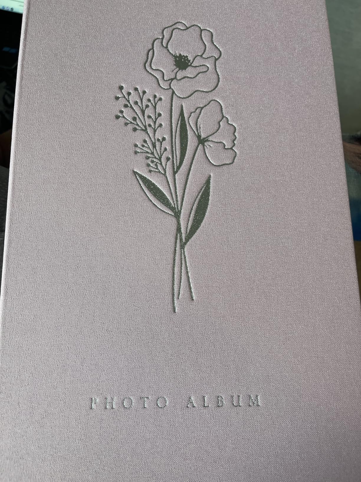 Lanpn Photo Album 4x6 600 Pockets Photos, Linen Cover Large Picture Albums Holds 600 Horizontal and Vertical Photos Beige customer photo 1