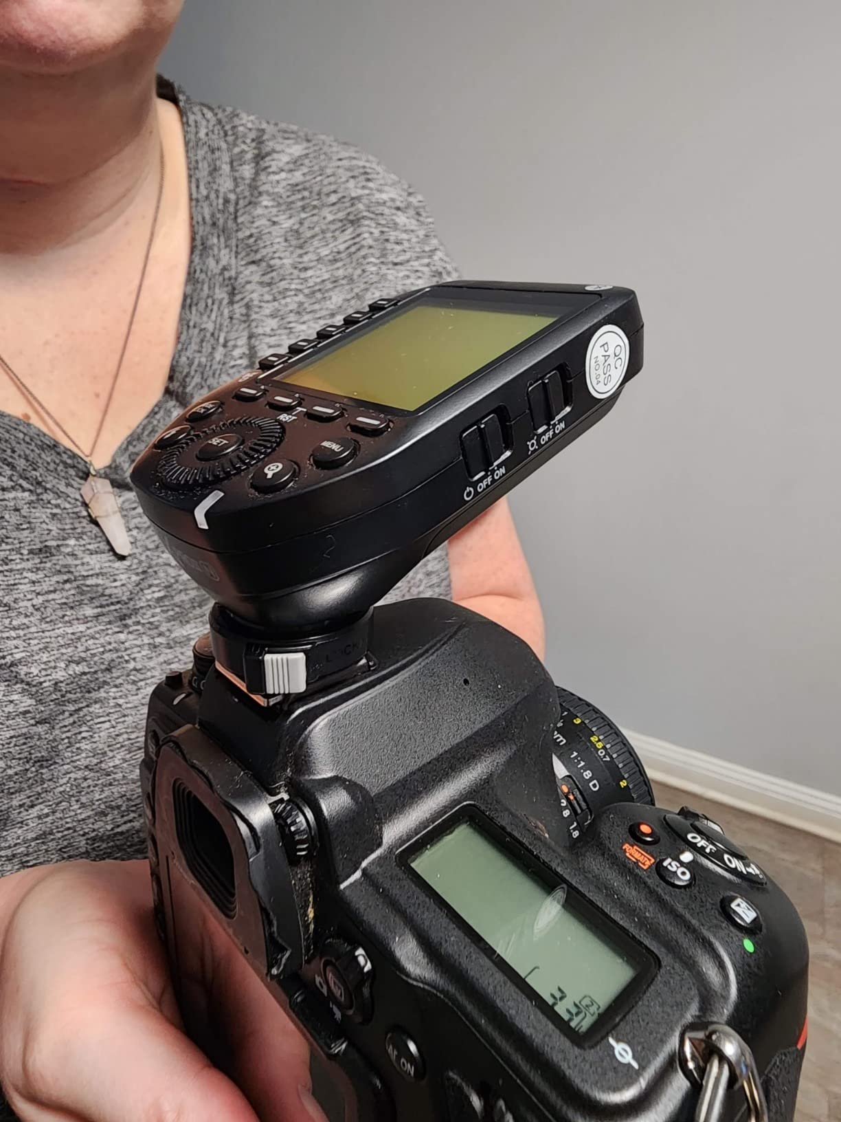 Godox XProII-N Wireless Flash Trigger for Nikon Cameras, 2.4G TTL Wireless Flash Transmitter HSS 1/8000s customer photo 2