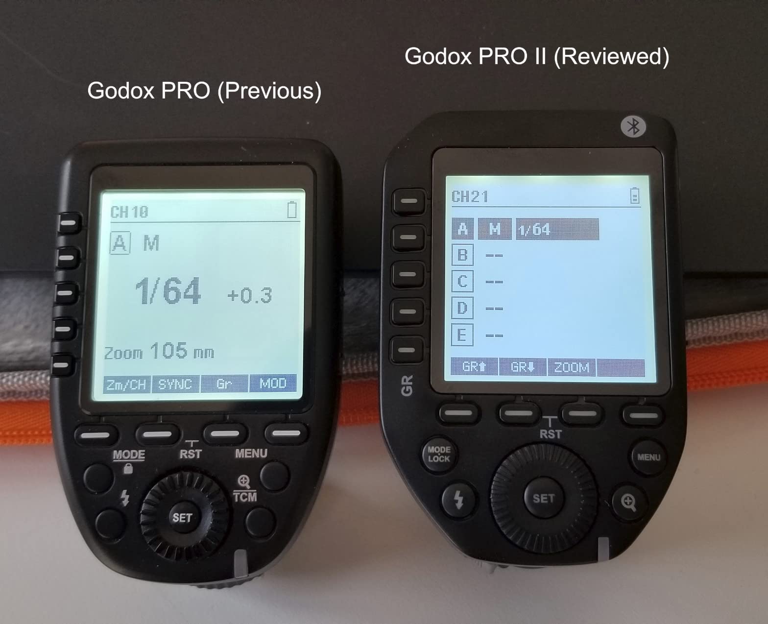 Godox XProII-C TTL Wireless Flash Trigger Compatible for Canon Cameras, 2.4G Wireless Flash Transmitter HSS 1/8000S, Bluetooth Connection, TCM Transform Function, New Hotshoe Locking customer photo 1