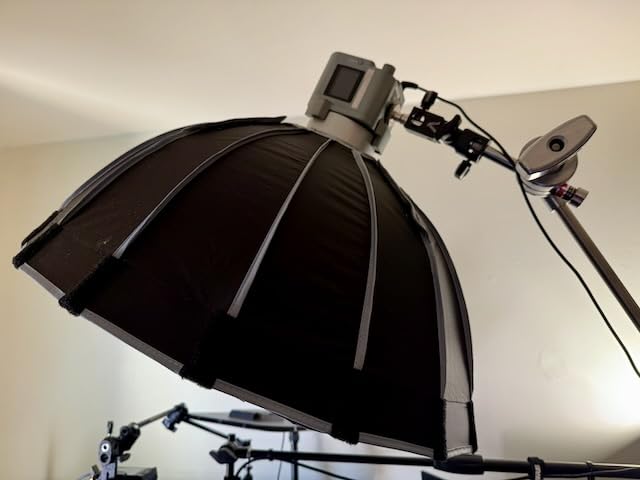 Aputure amaran 60dS Video Lighting, 65W Bowens Mount LED Video Light, App Control, DC/AC Power Supply customer photo 1