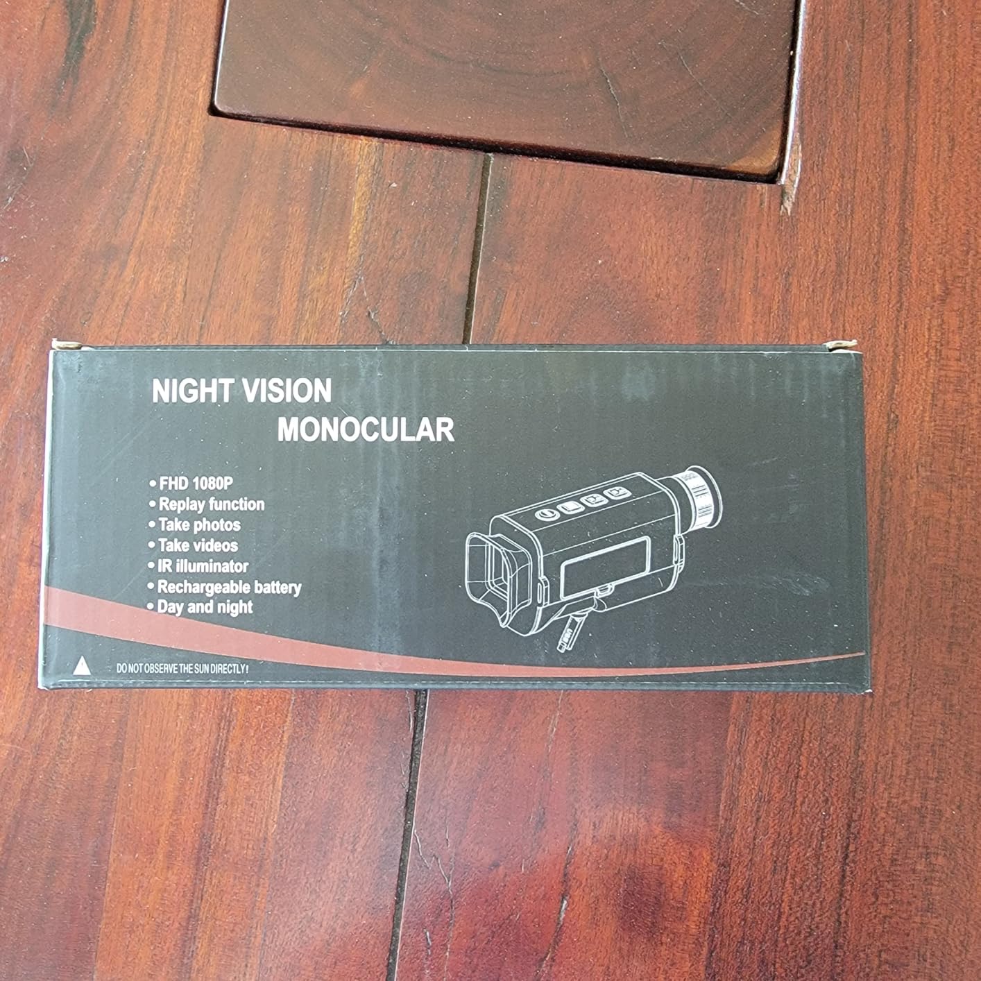 Upgraded Night Vision Monocular Digital Infrared Monocular Telescope for 100% Darkness with 8X Zoom 2000mAh Rechargeable Battery Tripod 32 GB SD Card & Card Reader customer photo 1