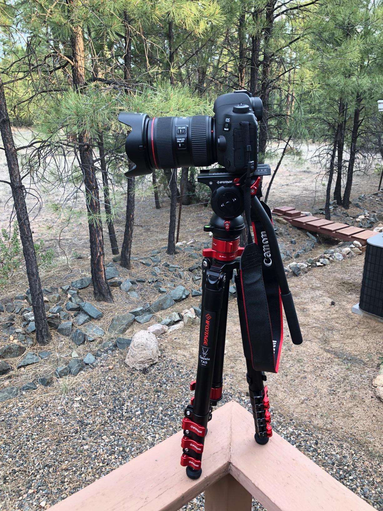 IFOOTAGE Fluid Head Komodo K5S, Video Head Tripod Monopod Pan Tilt Head, Aluminum Fluid Head Mount for DSLR Camera, Camcorder, Monopod & Tripod, Payload 5KG/11lb customer photo 2