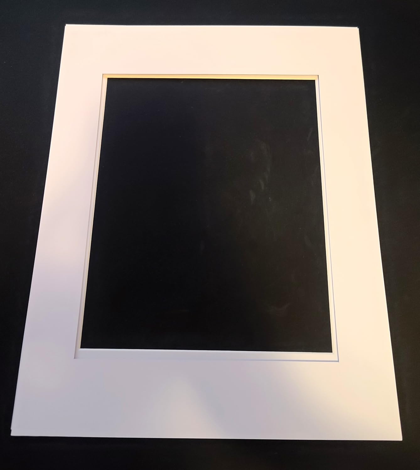 Egofine Pack of 25 White Pre-Cut Mat Board 11x14 Picture Mat for 8x10 Photo with White Core Bevel Cut Mattes Sets. Includes 25 High Premier Acid Free Mats & 25 Backing Board & 25 Clear Bags customer photo 1