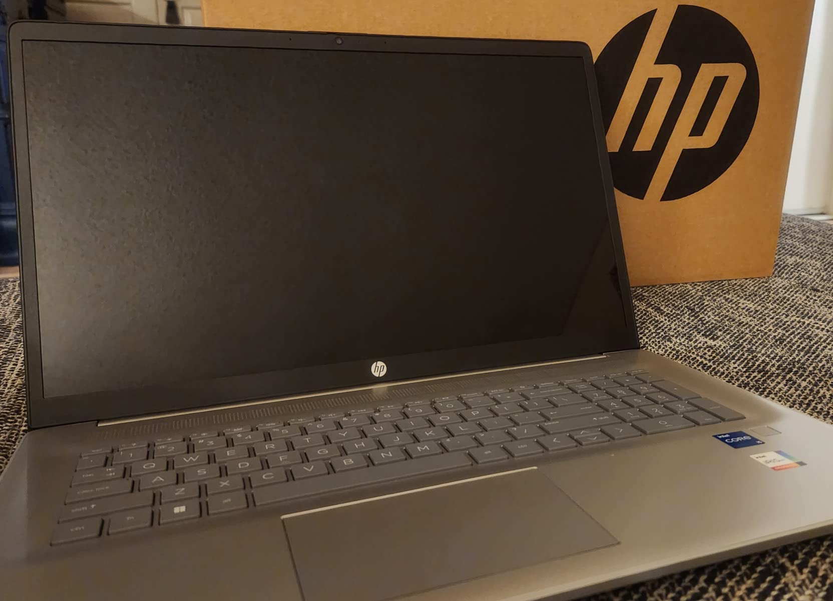 HP 17 inch Laptop, HD+ Display, 12th Generation Intel Core i5-1235U, 8 GB RAM, 512 GB SSD, Intel Iris Xe Graphics, Windows 11 Home, 17-cn2099nr (2023) customer photo 1