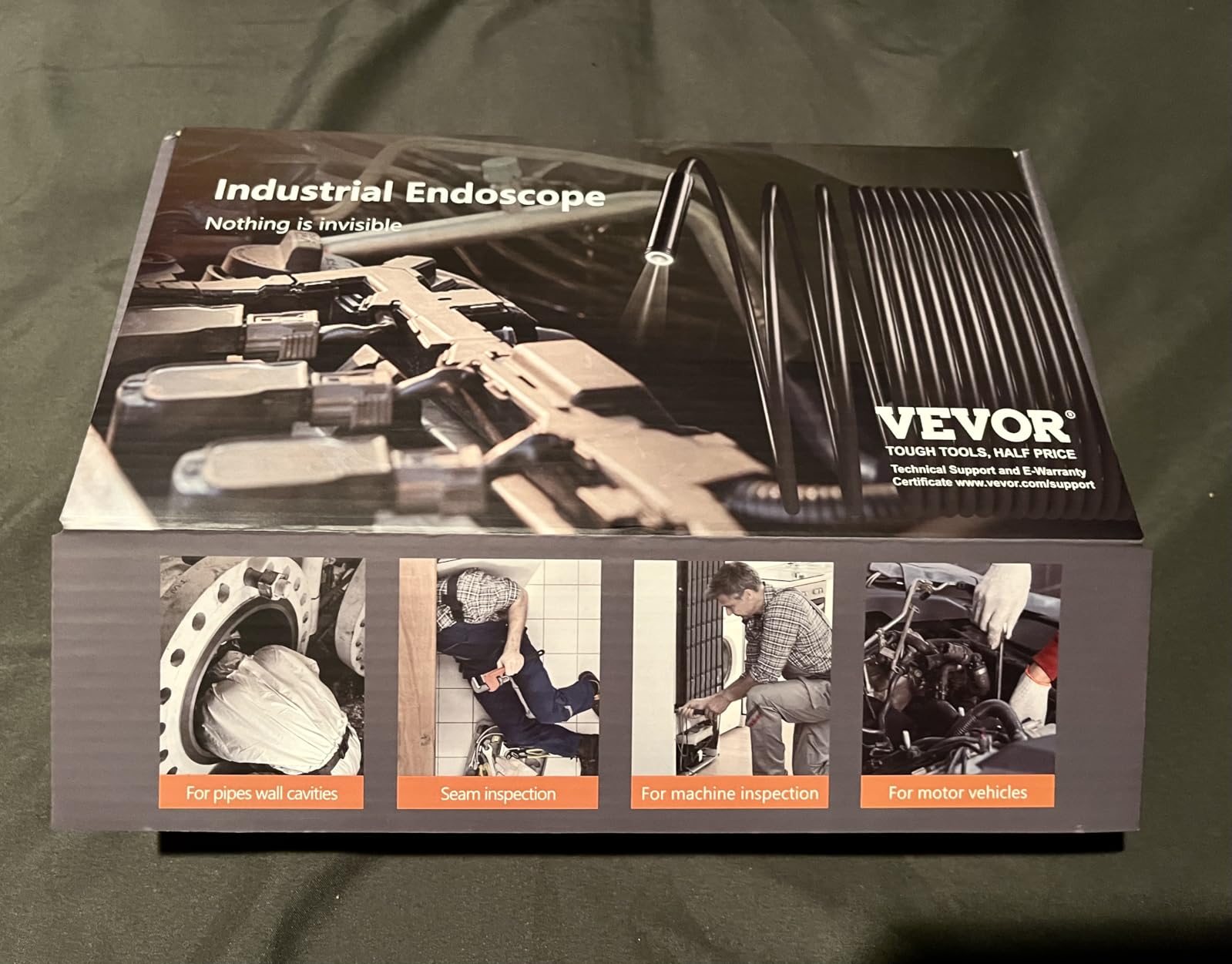 VEVOR Triple Lens Endoscope Camera, 4.5