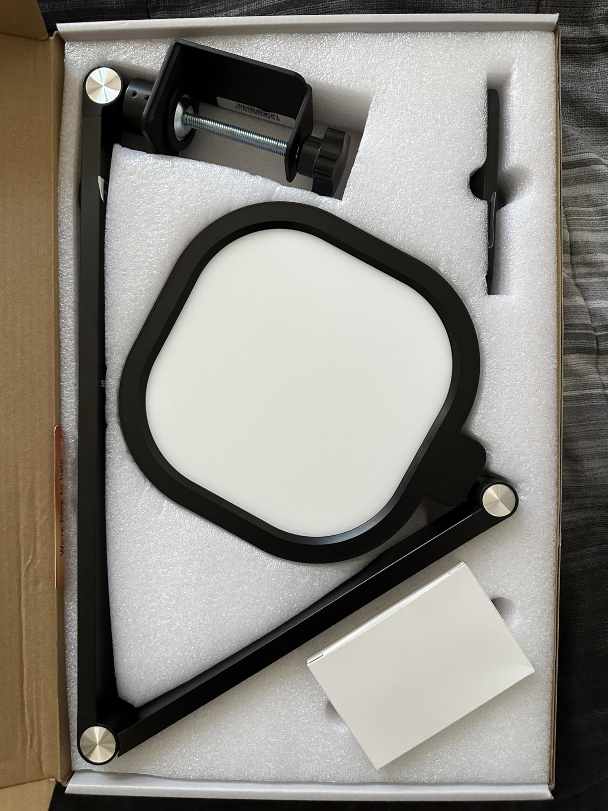 Desk Lamp with Clamp for Home Office, 2000LM, 15W, CRI  width=