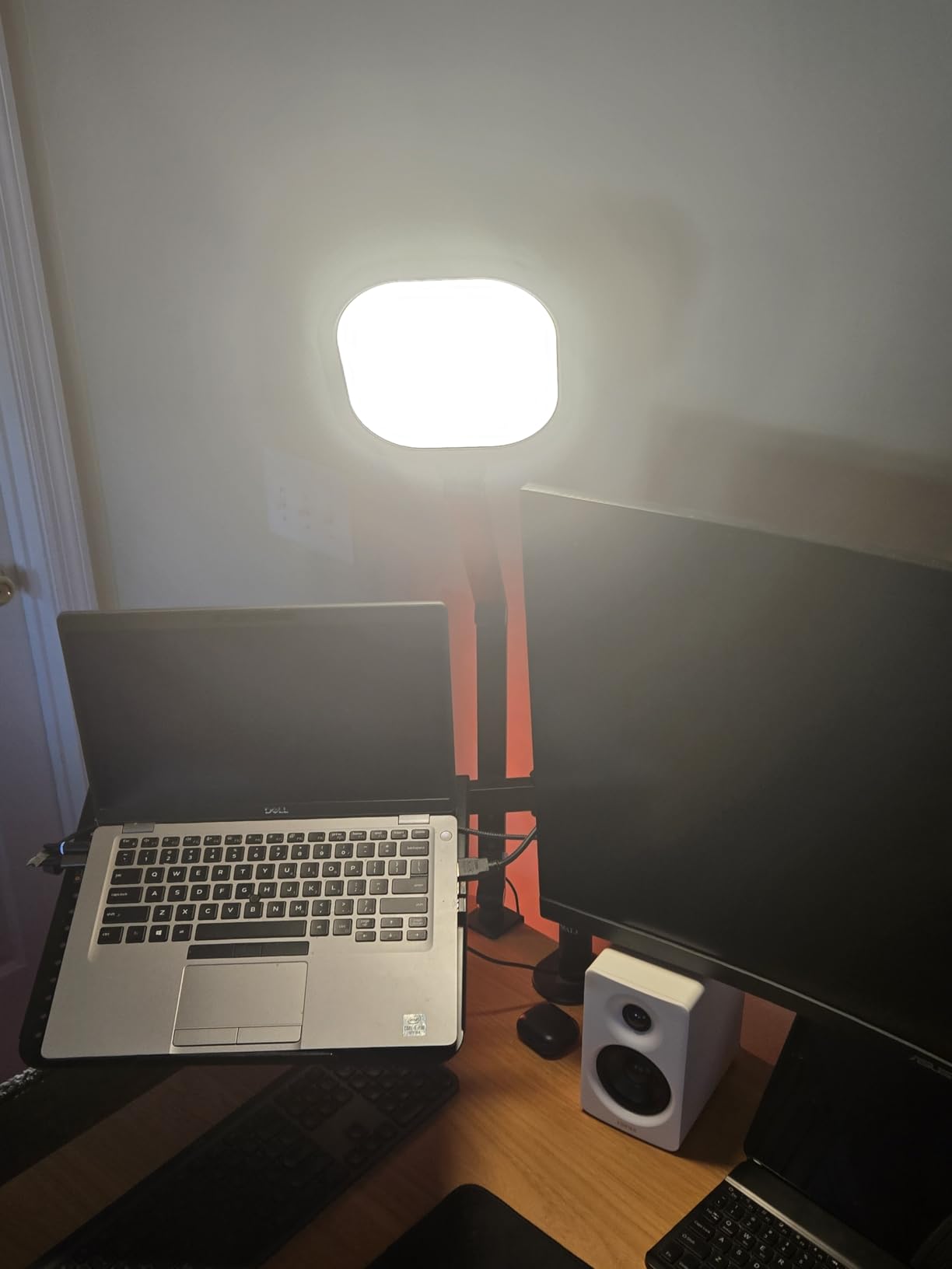 Desk Lamp with Clamp for Home Office, 2000LM, 15W, CRI  width=