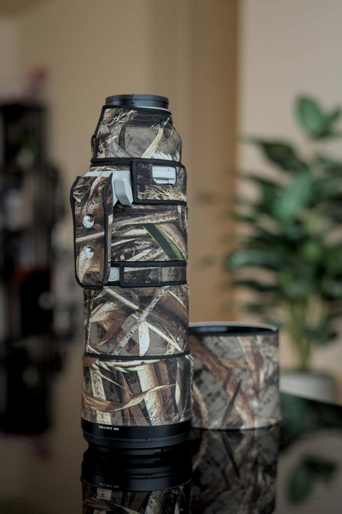 ROLANPRO Waterproof Camouflage Cover for Sony FE 200-600mm F5.6-6.3 G OSS Protective Sleeve Case Clothing Raincover-#9 Grass Camo Waterproof customer photo 2