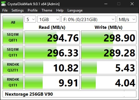 Nextorage 128GB SDXC UHS-II V90 Japanese Brand pSLC Max. Write Speed 299MB/s Max. Read Speed 300MB/s 4K Recording NX-F2PRO128G SD Card Memory for Camera customer photo 1