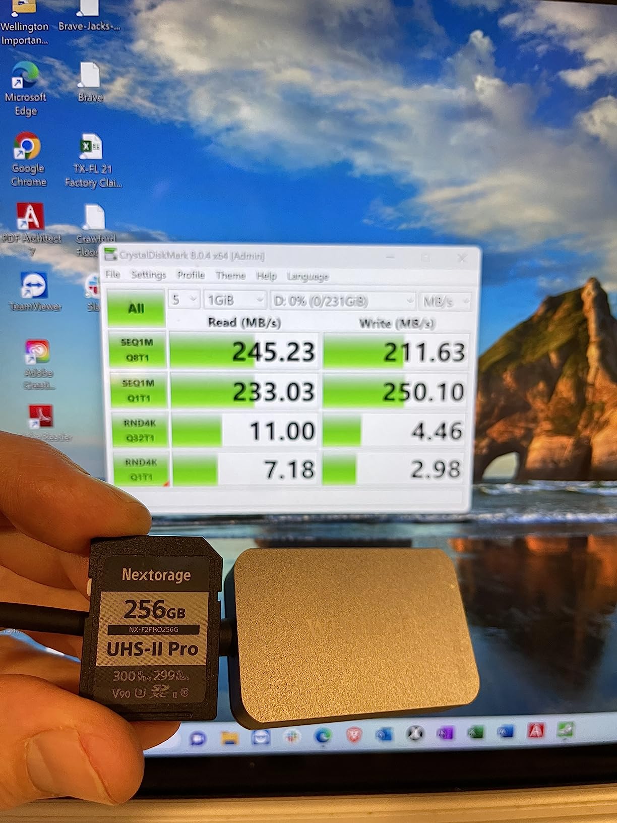 Nextorage 128GB SDXC UHS-II V90 Japanese Brand pSLC Max. Write Speed 299MB/s Max. Read Speed 300MB/s 4K Recording NX-F2PRO128G SD Card Memory for Camera customer photo 2