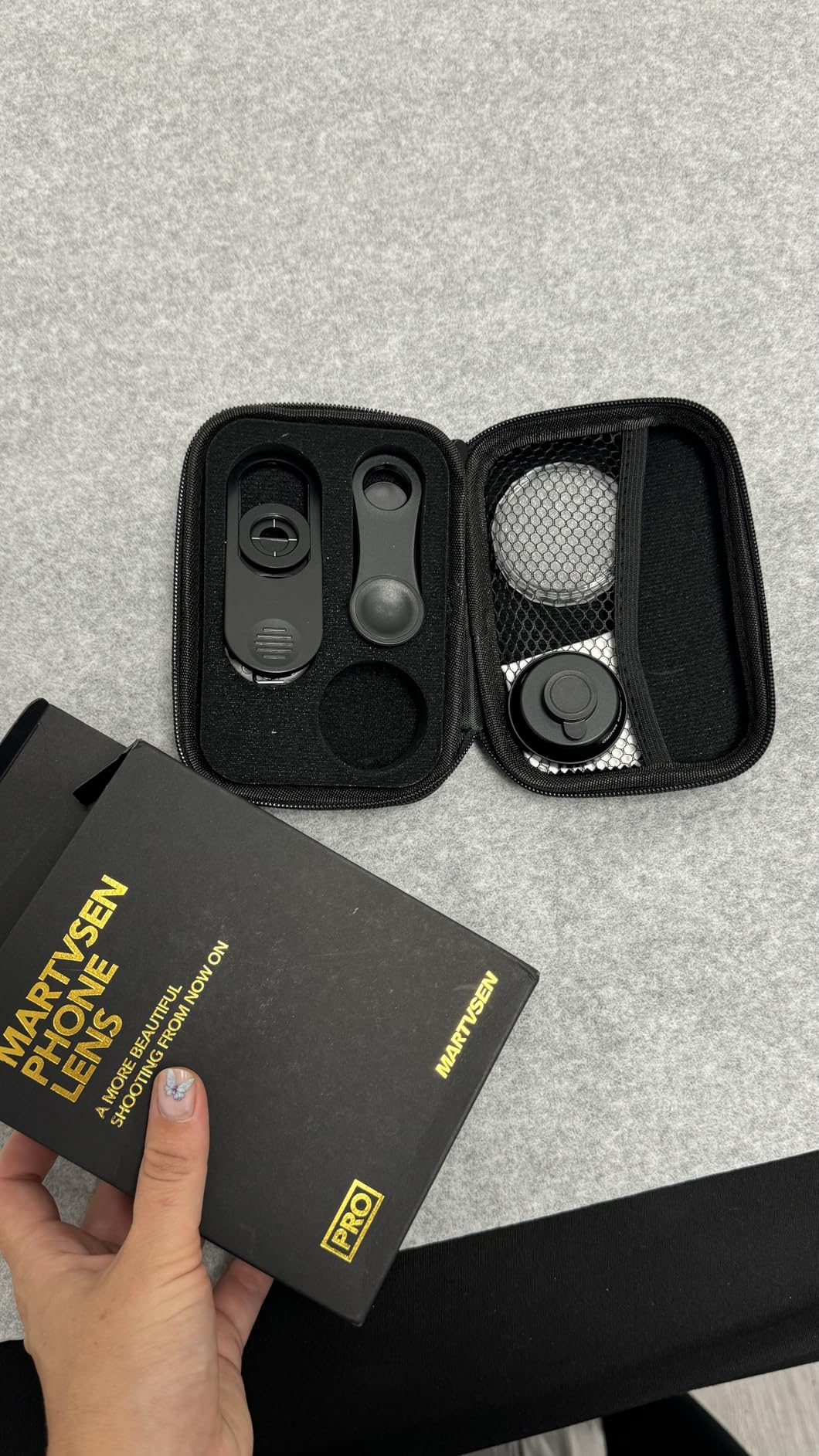 120MM Macro Lens for iPhone - 5K HD 10X Super Macro with Starlight Filter, Professional Universal Clip Phone Camera Lens for Photo Video Lens of iPhone Samsung Android customer photo 1